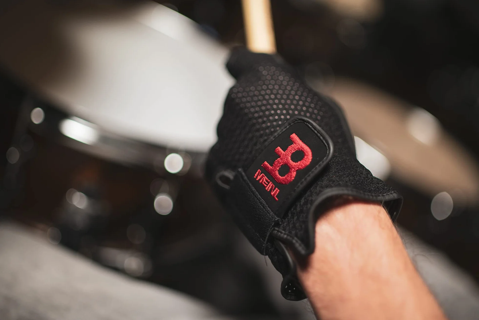 Meinl Drummer Gloves MDGFL-M, medium, w/o fingers - Towar