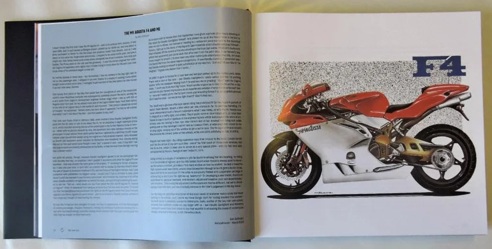 Mv Agusta motorcycle art. The new era