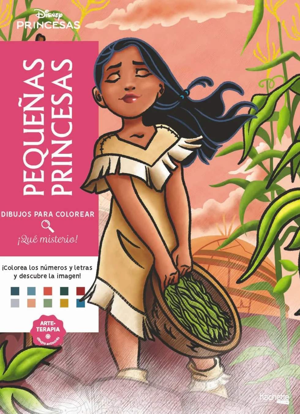 Dibujos para colorear, ¡qué misterio! Pequeñas princesas