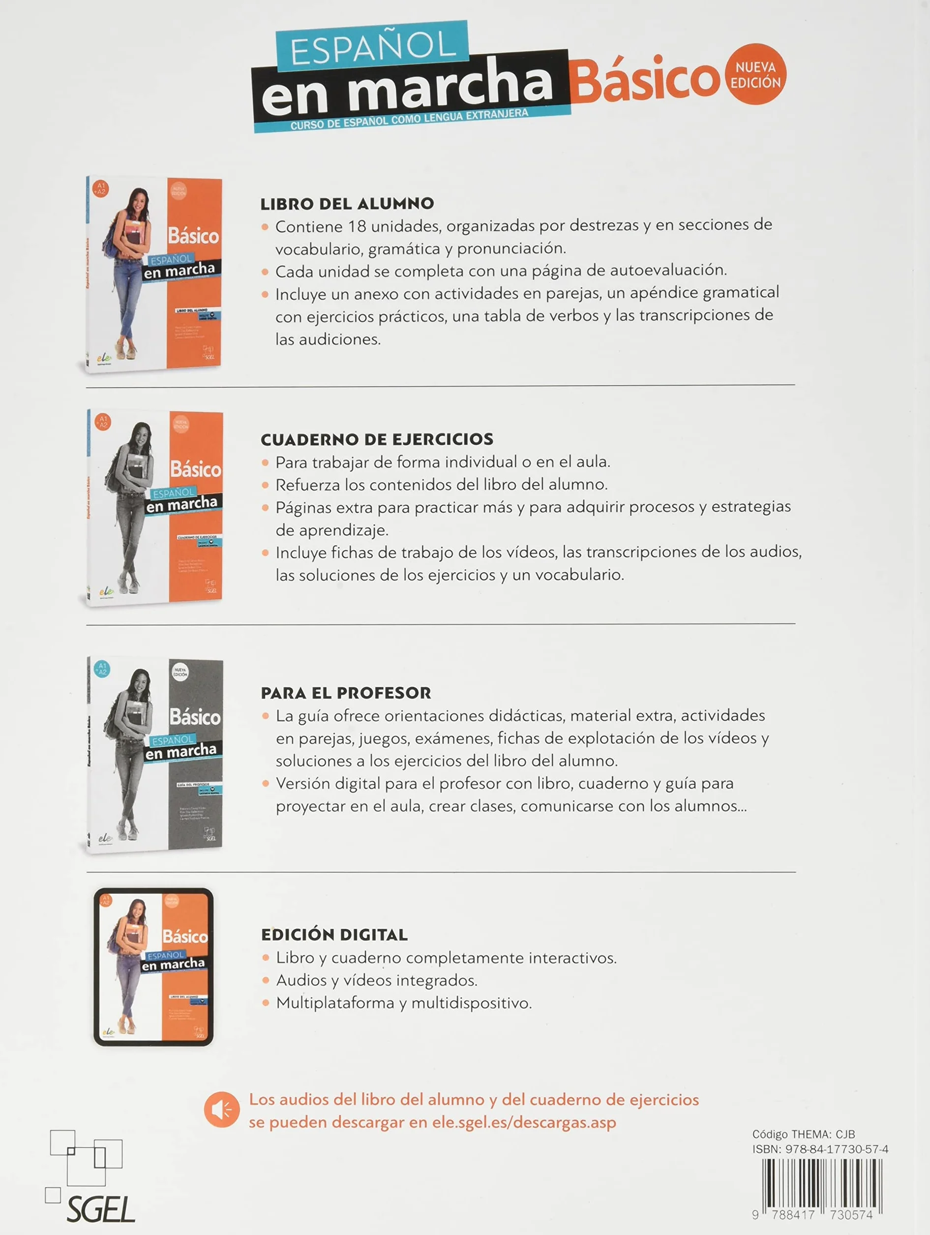 Espanol en marcha Nueva edición Básico Libro del alumno: Libro del alumno Basico + li