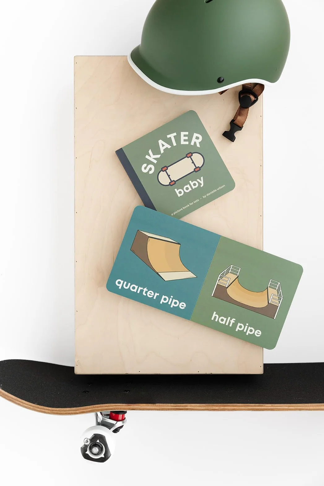 Skater Baby: Board Book for Early Learners