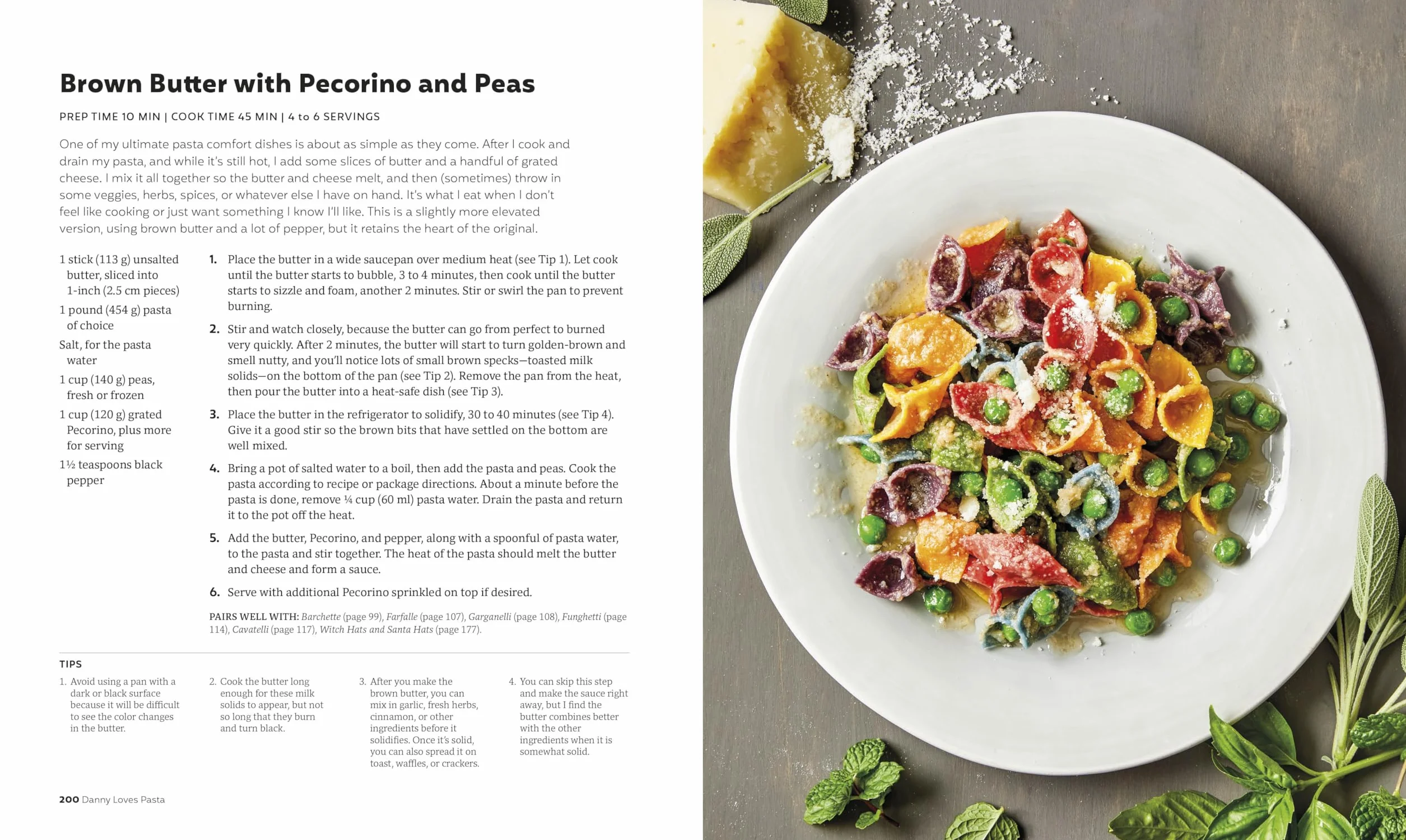 Danny Loves Pasta: 75+ fun and colorful pasta shapes, patterns, sauces, and more