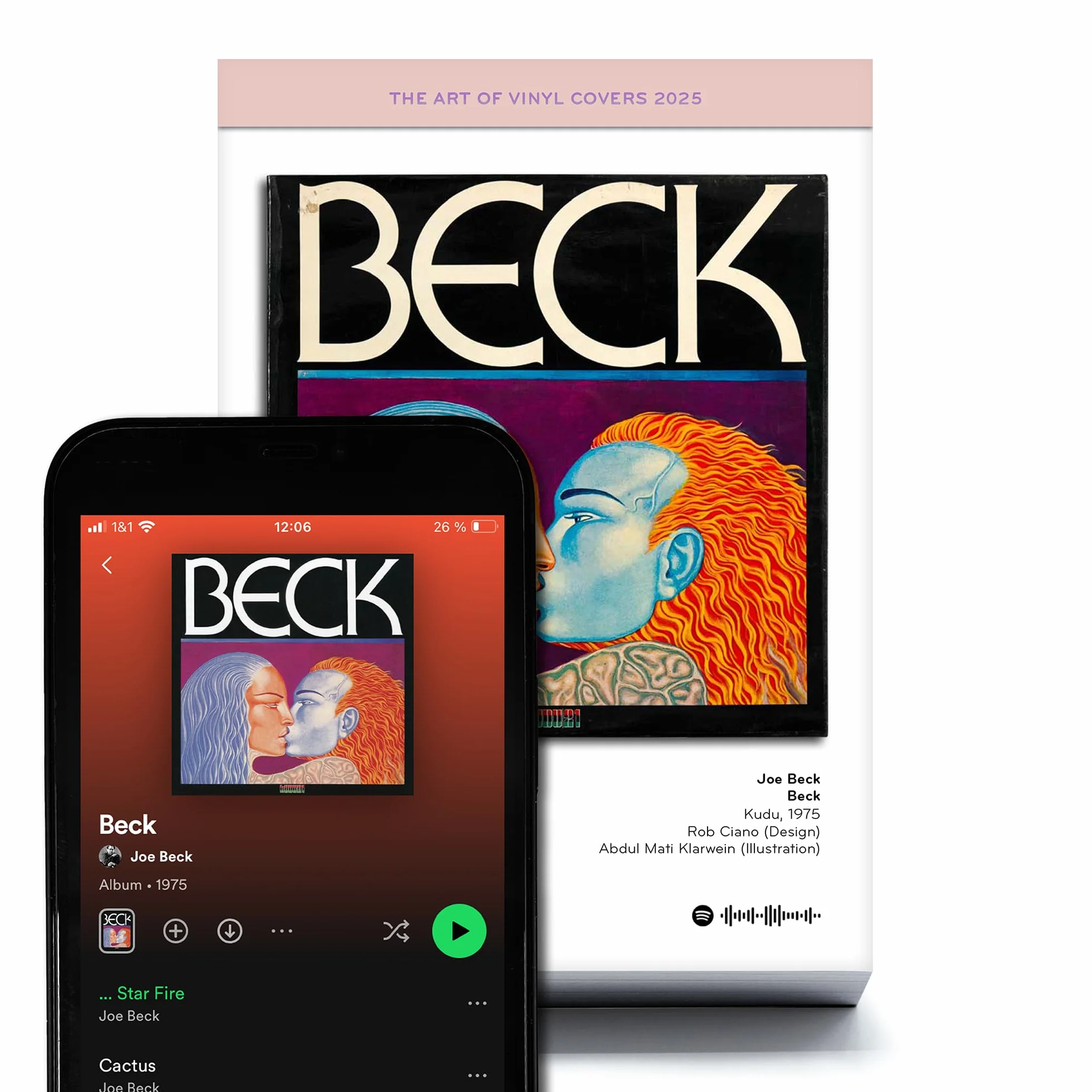 The Art of Vinyl Covers 2025: Tagesabreißkalender mit 365 legendären Vinyl Covern aus über 6 Jahrzehnten. Zusätzlich mit praktischen Spotify Codes.: 8