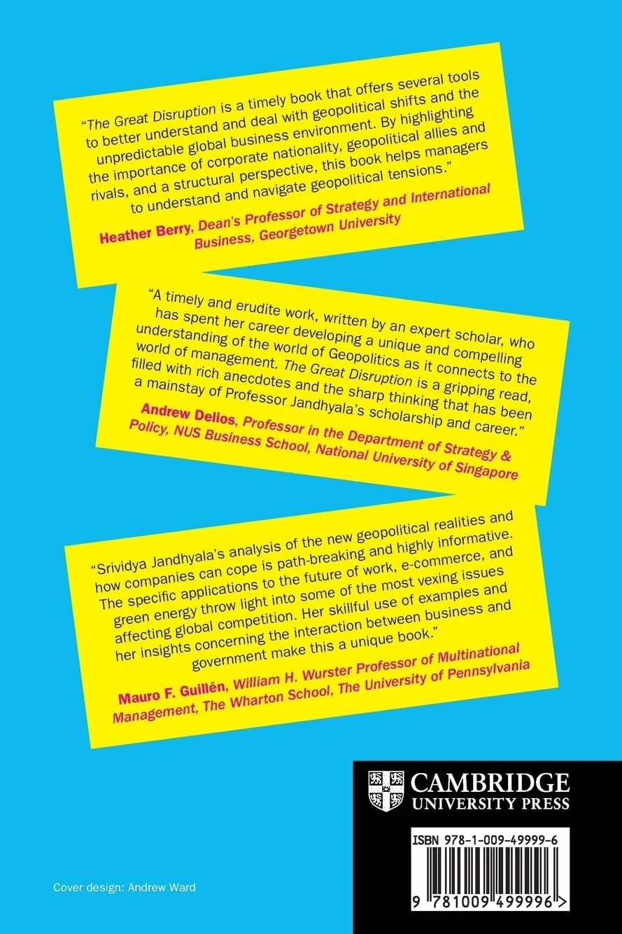 The Great Disruption: How Geopolitics Is Changing Companies, Managers, and Work