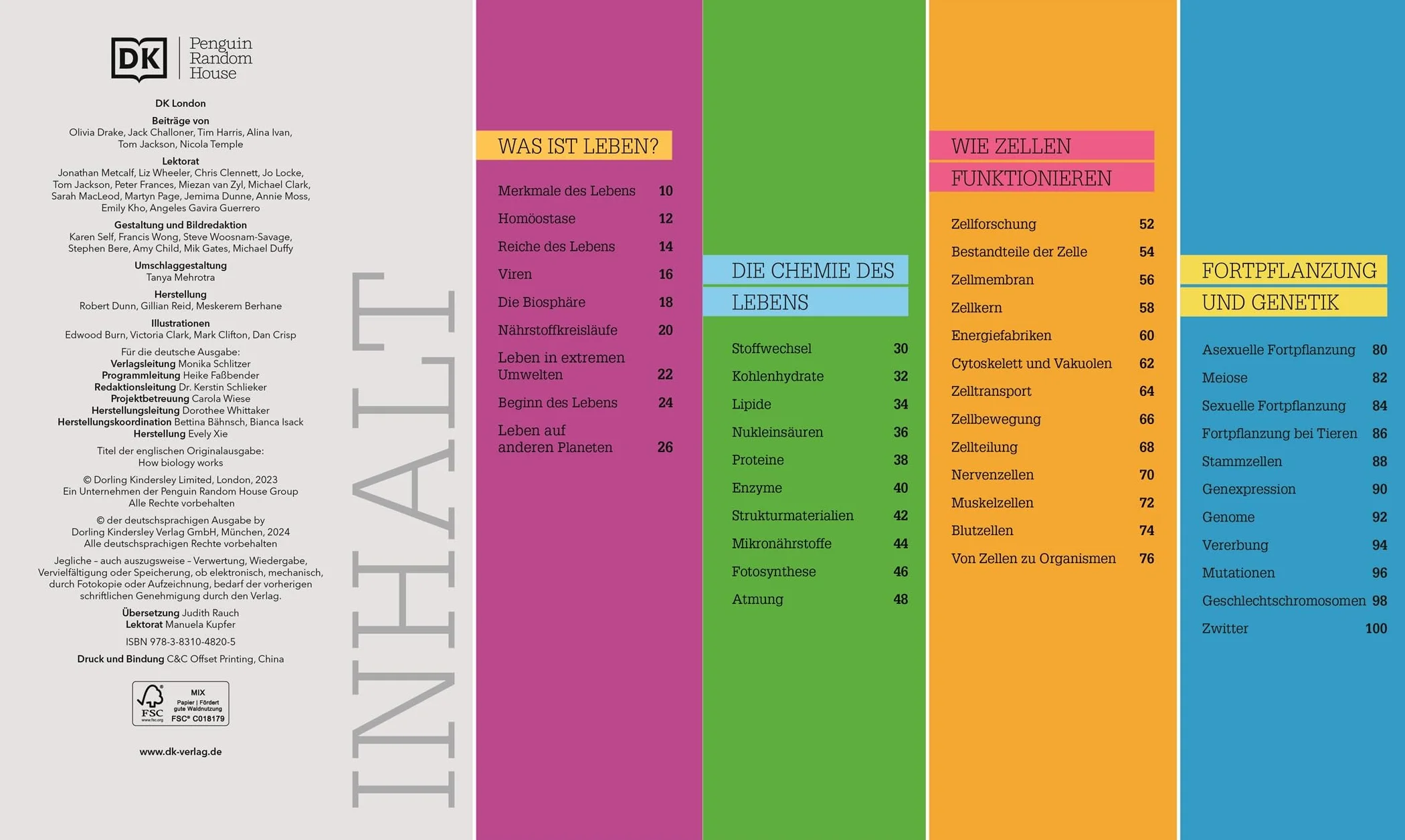 #dkinfografik. Biologie einfach erklärt: Genetik, Evolution, Ökologie. Leicht verständliche und visuell aufbereitete Einführung in die Biologie