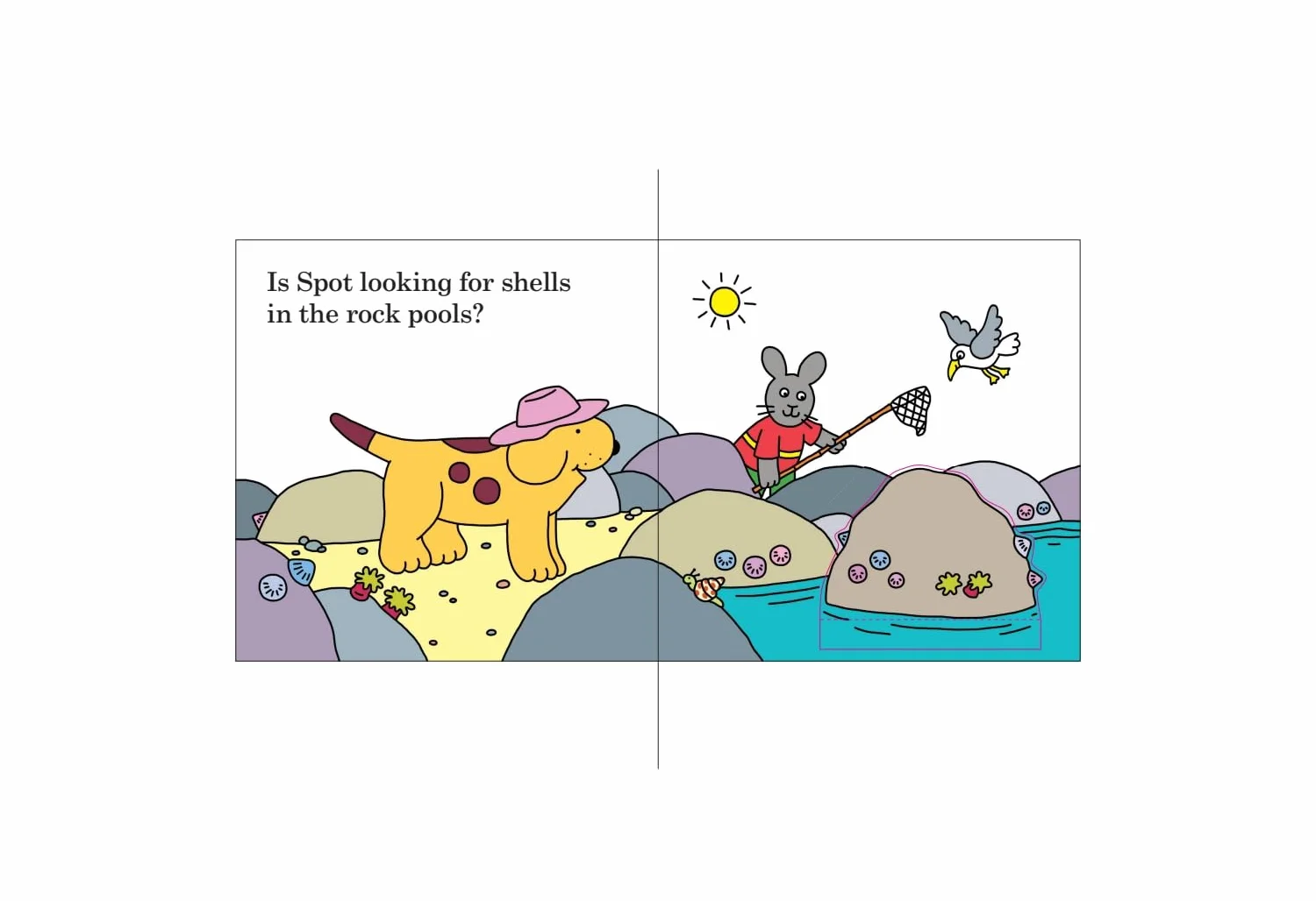 Find Spot at the Beach: A Lift-the-Flap Story