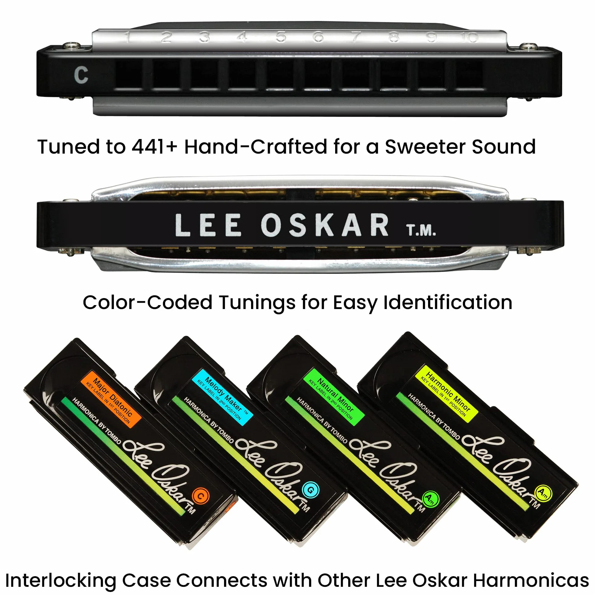 Lee Oskar 797037 Natural Minor E-moll harmonijka ustna