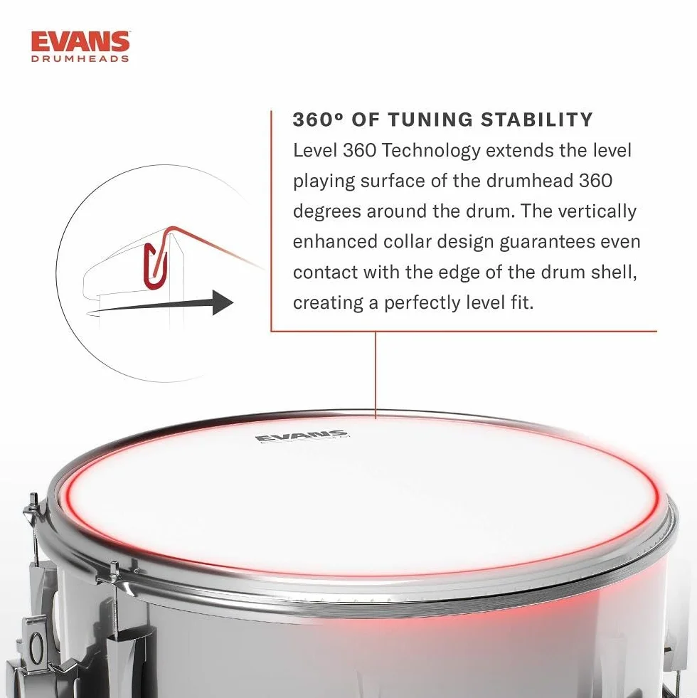 Evans B14DRY Genera Dry Snare Drumhead 14" (Coated) - Talerz snare