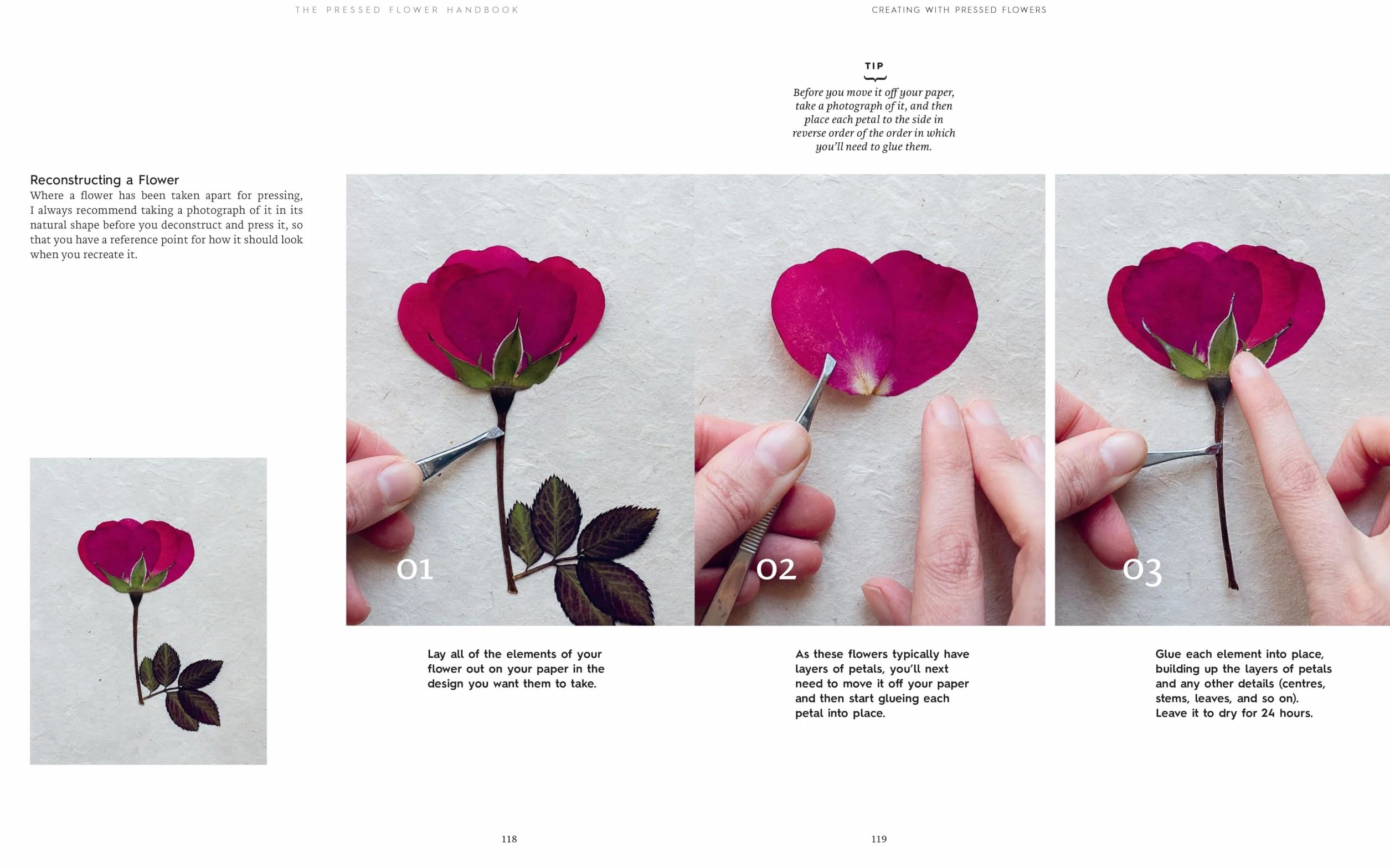 The Pressed Flower Handbook: Simple Methods for Connecting with Nature and Preserving the Beauty of the Garden Through the Seasons - Grow, Gather, Press, Create