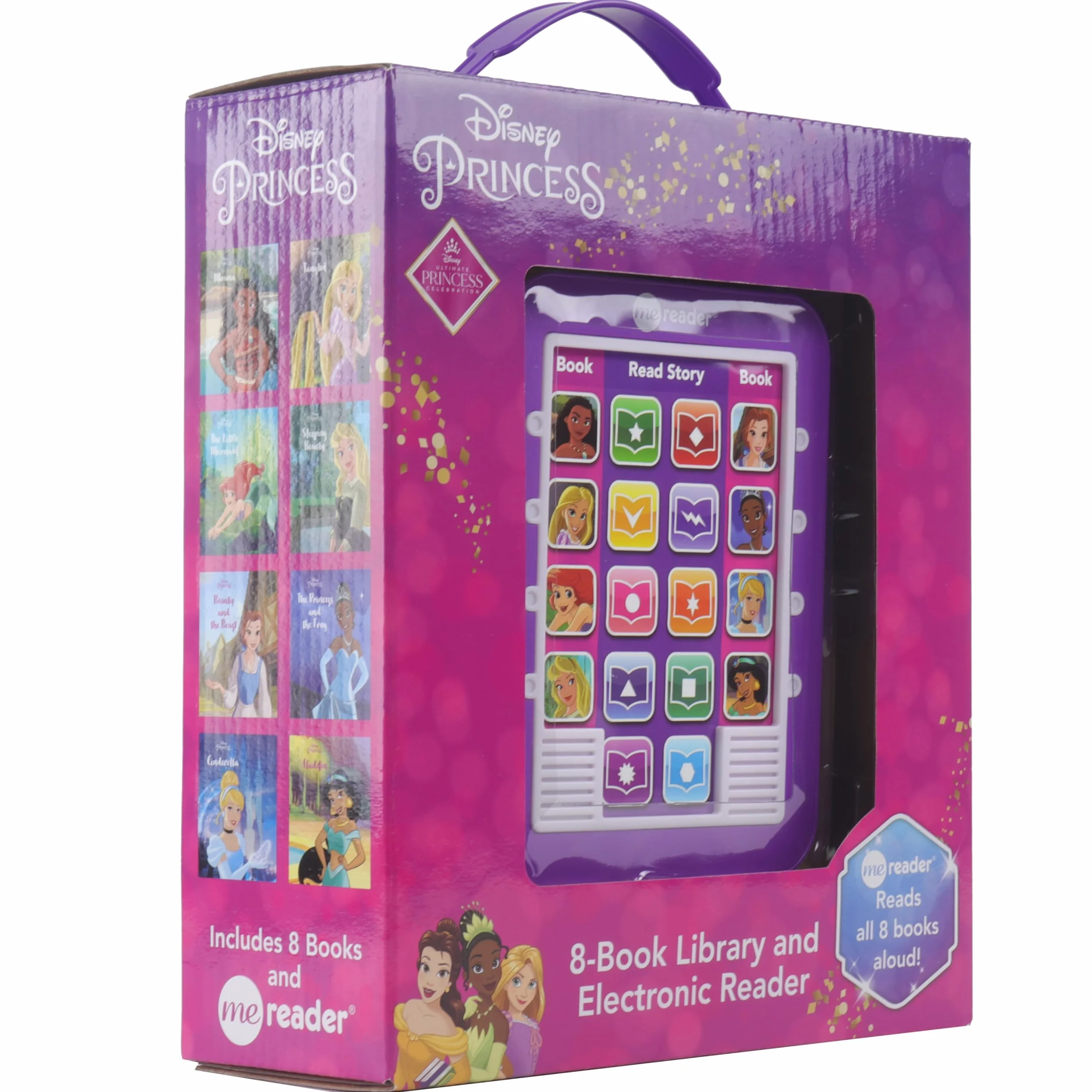 Disney Princess: Me Reader 8-Book Library and Electronic Reader Sound Book Set