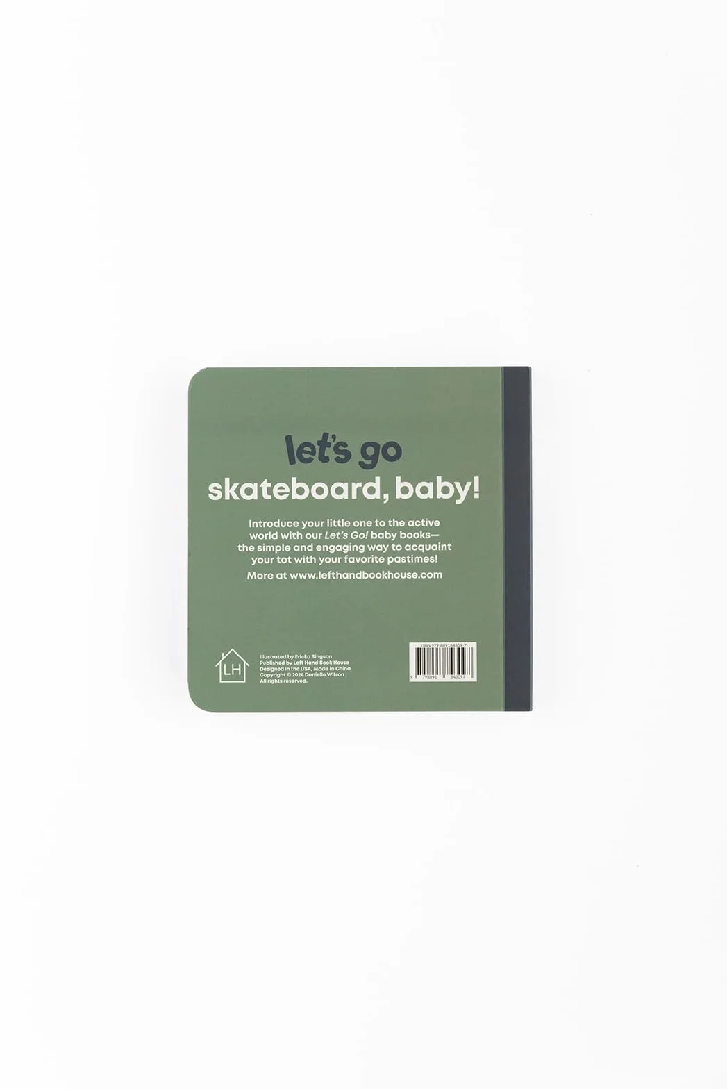 Skater Baby: Board Book for Early Learners