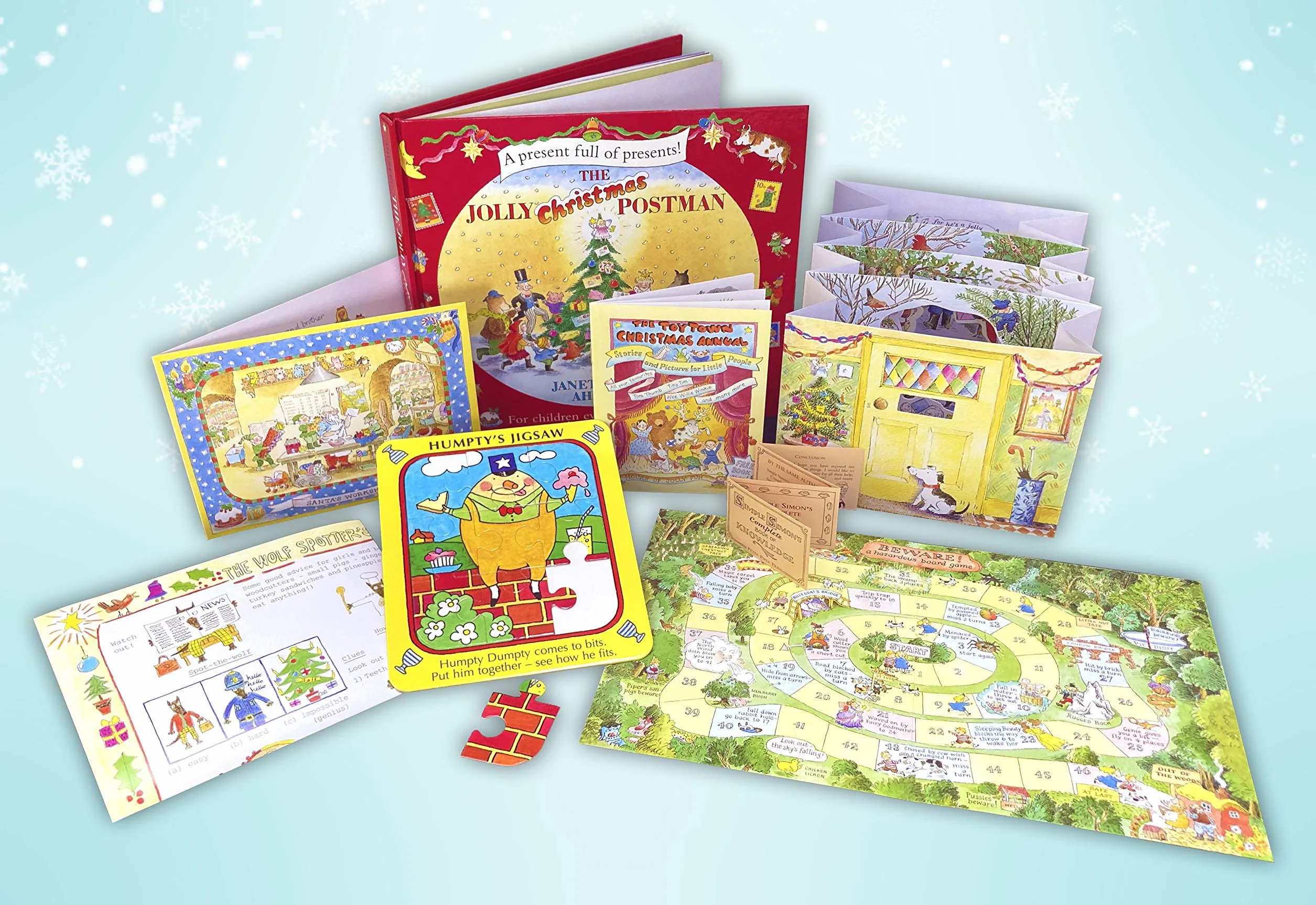 Jolly Christmas Postman: The magical, interactive Christmas classic