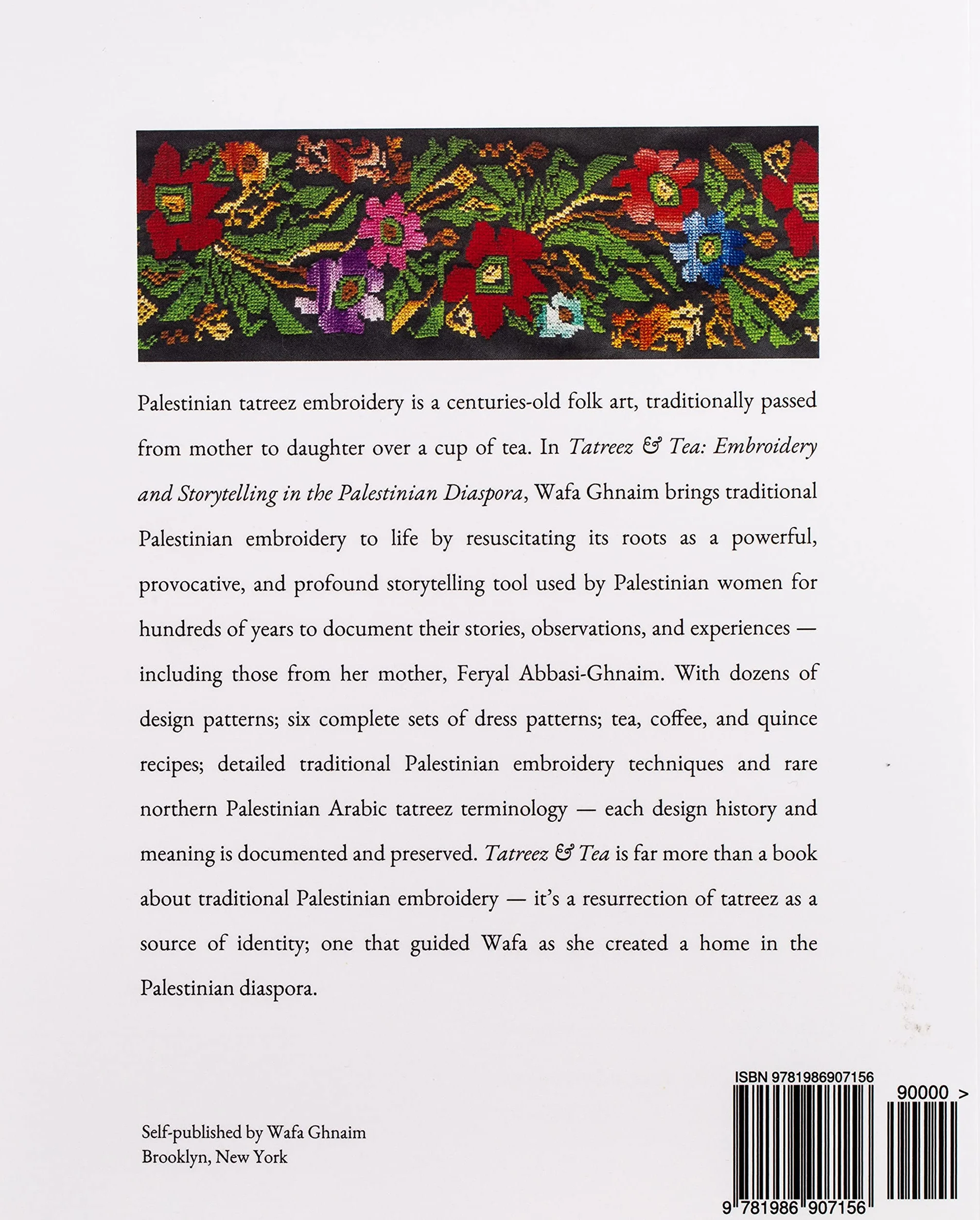 Tatreez & Tea: Embroidery and Storytelling in the Palestinian Diaspora