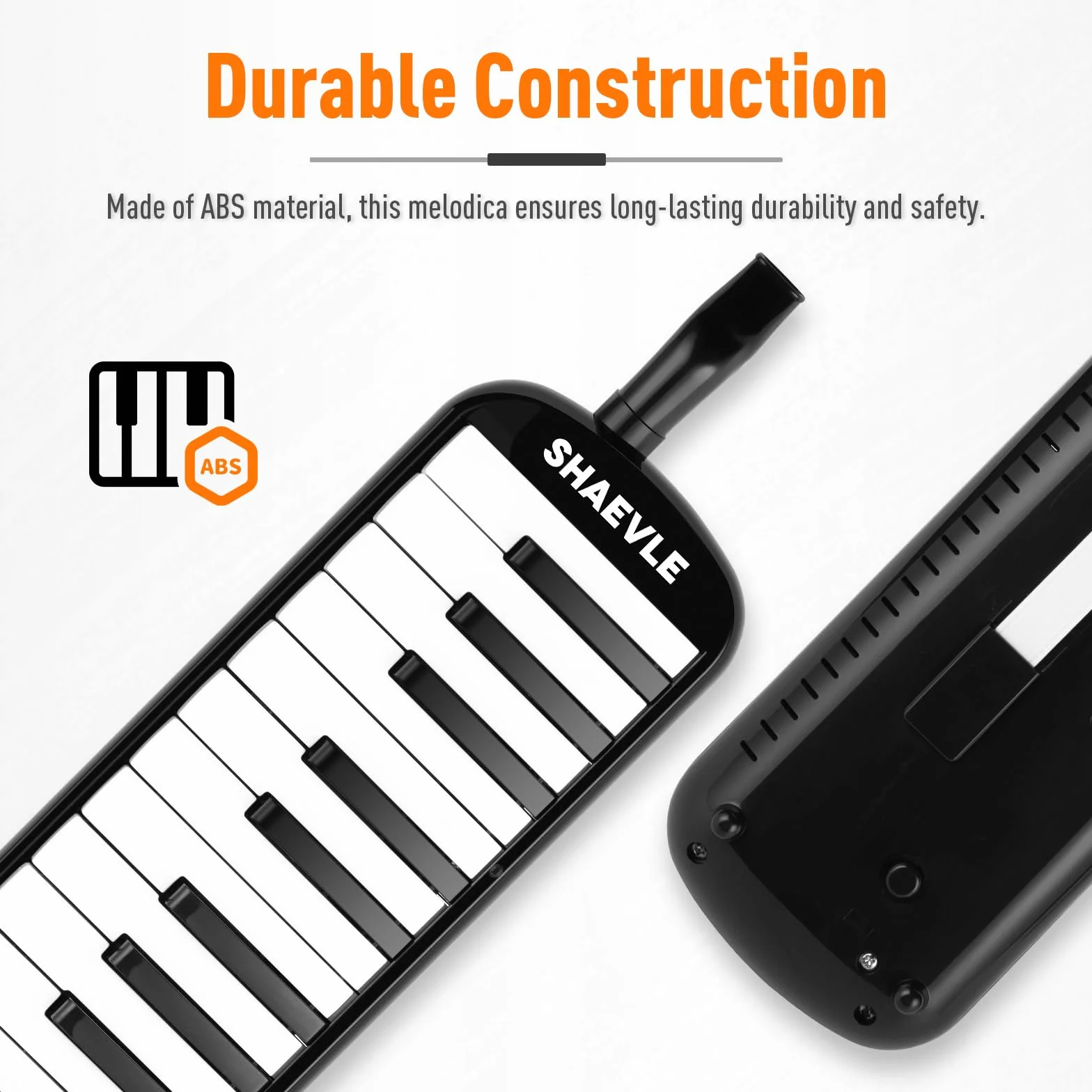 Melodica 32 klawisze Air Piano Keyboard z torbą do przenoszenia, ustniki, tubki, instrument melodica, prezent, dla dzieci i początkujących