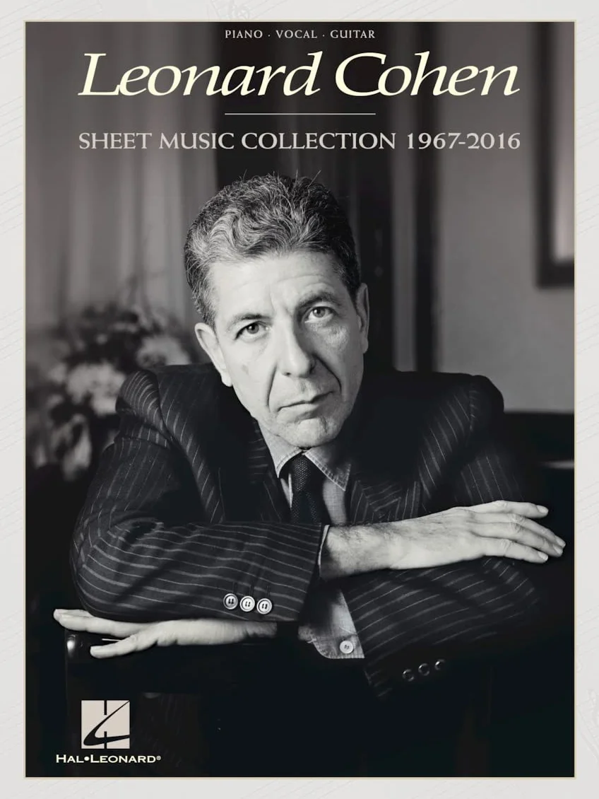 Leonard cohen - sheet music collection piano, voix, guitare: 1967-2016