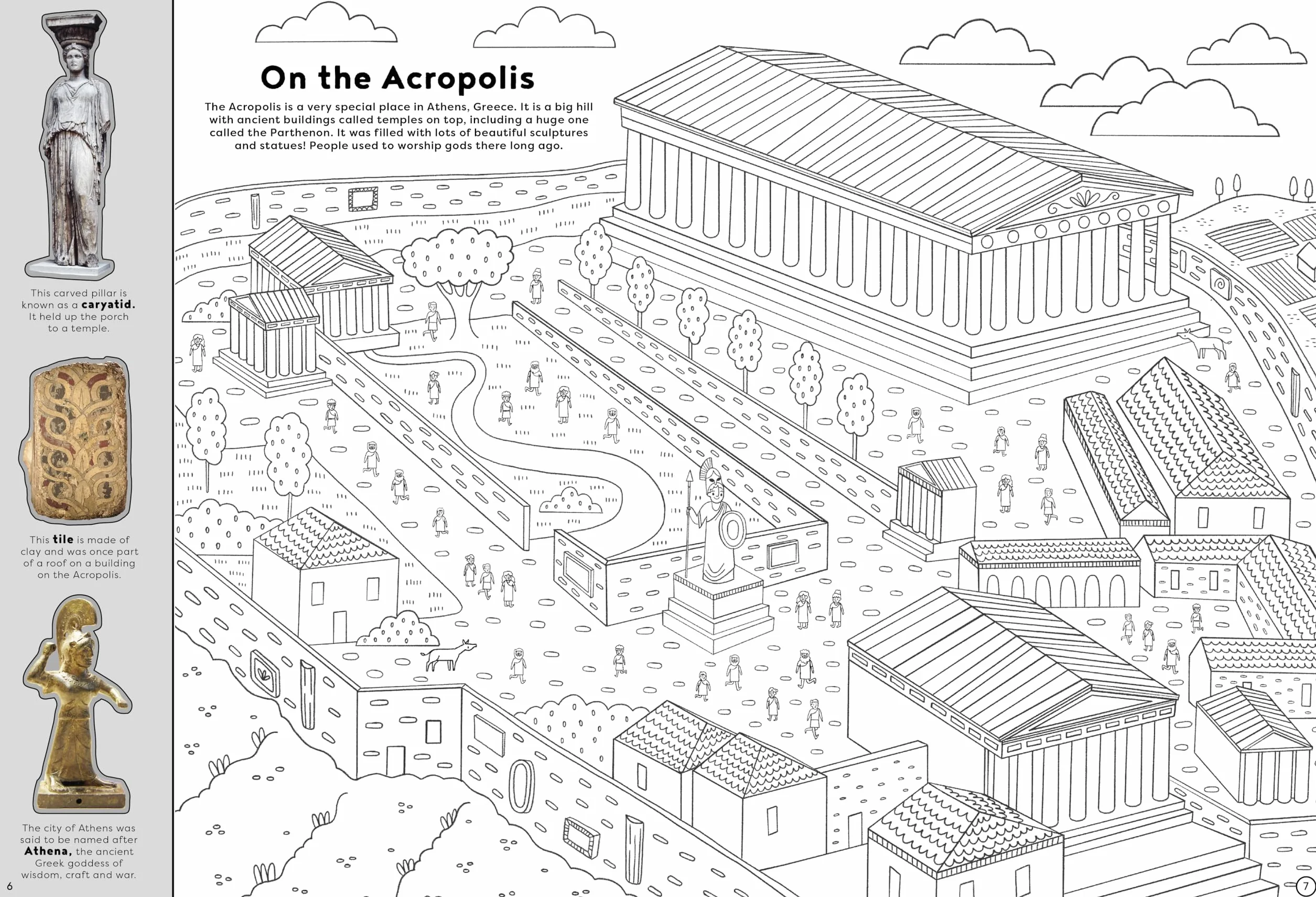British Museum: Around the World Colouring: Ancient Greece