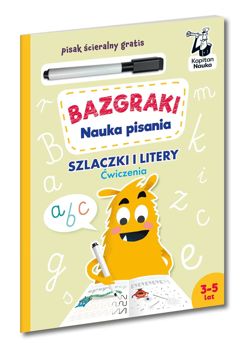 BAZGRAKI. NAUKA PISANIA. ĆWICZENIA. SZLACZKI I LIT