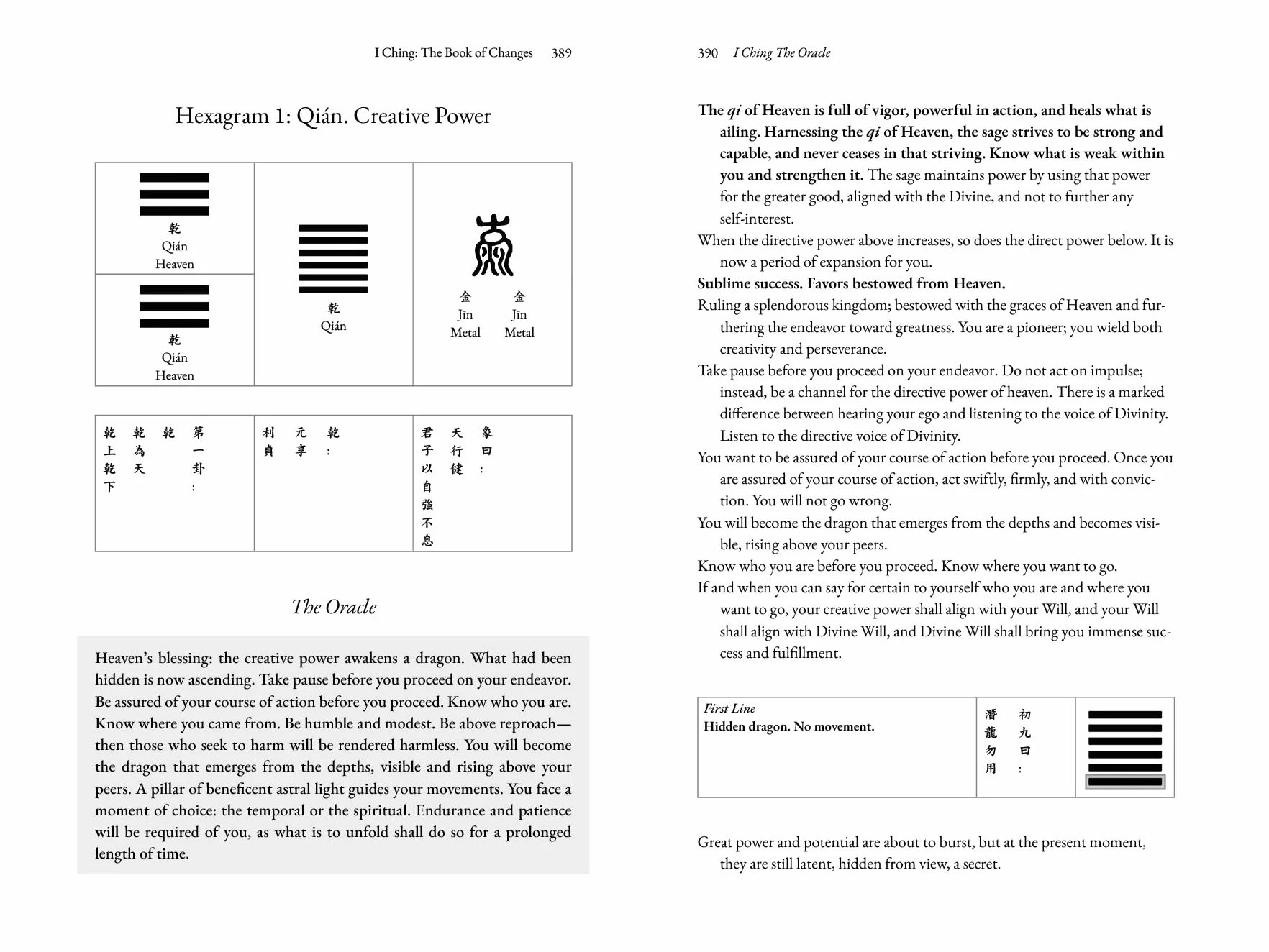 I Ching, the Oracle: A Practical Guide to the Book of Changes: An updated translation annotated with cultural & historical references, restoring the I Ching to its shamanic origins