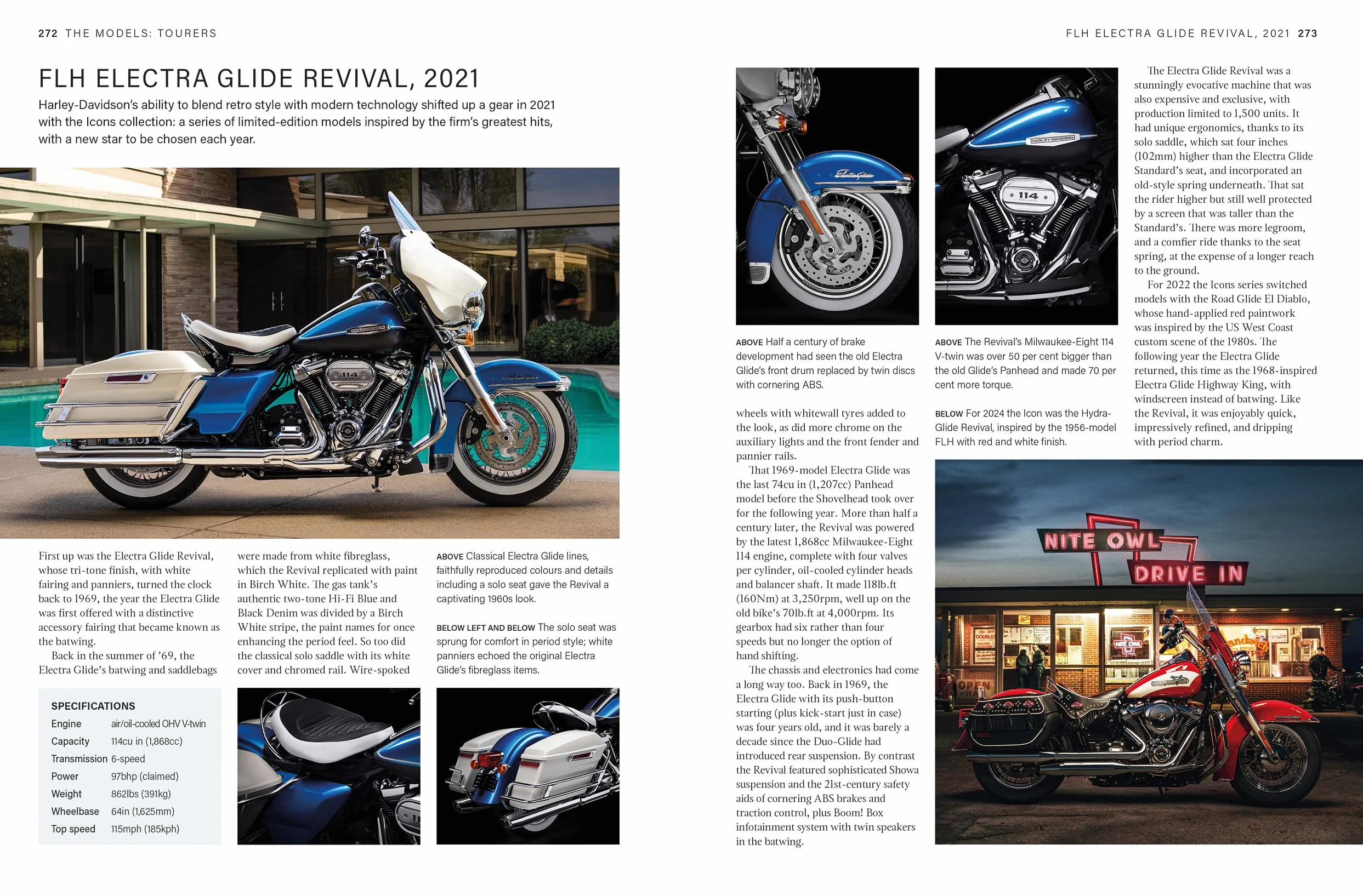 The Illustrated Encyclopedia of Harley Davidson: A Comprehensive Encyclopedia of America's Dream Machine: Developments, Specifications and Design History with 600 Photographs