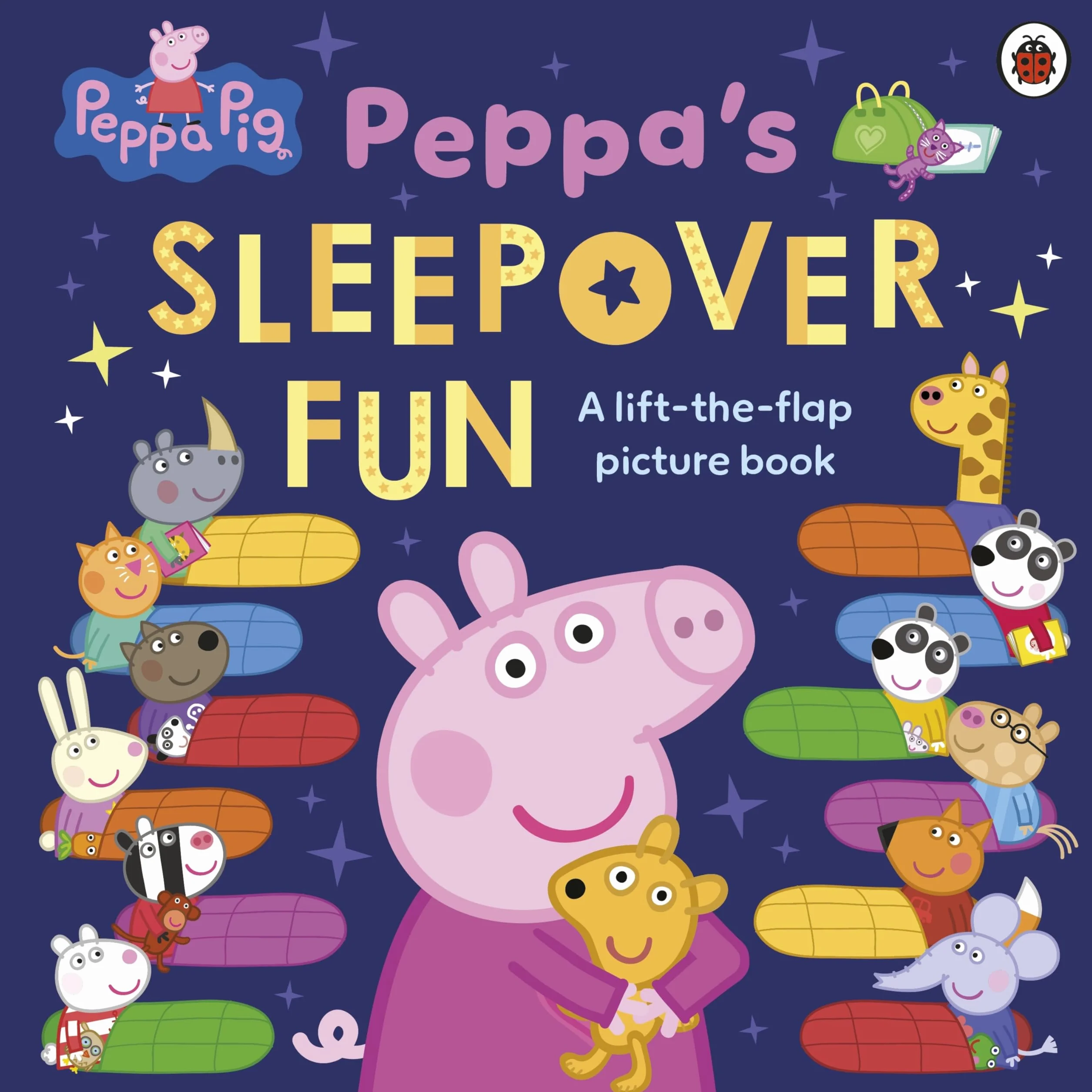Peppa Pig: Peppa's Sleepover Fun: A lift-the-flap storybook
