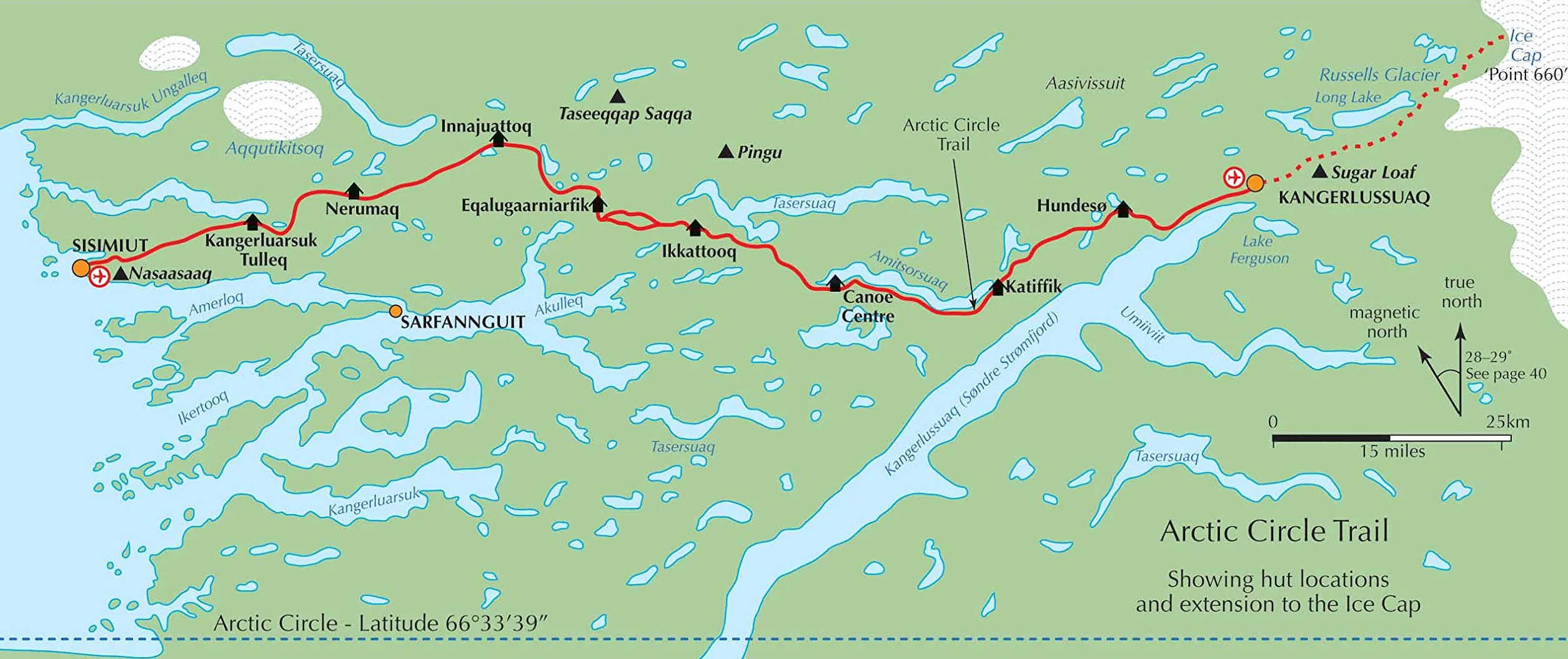 Trekking in Greenland - The Arctic Circle Trail: Revised Edition