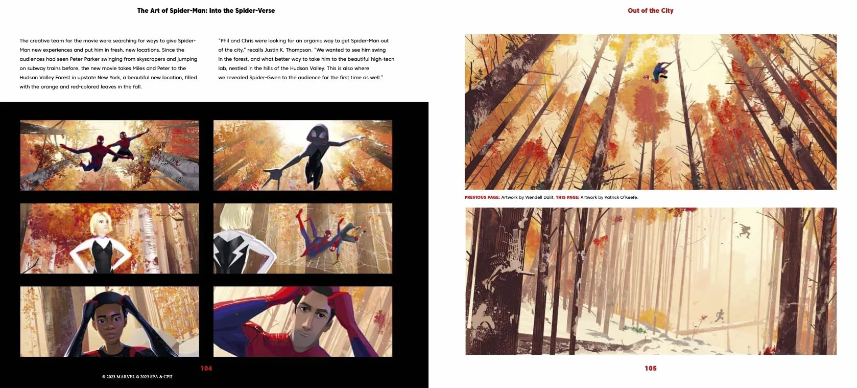 SPIDER-MAN INTO SPIDER-VERSE ART OF THE MOVIE HC: The Art of the Movie