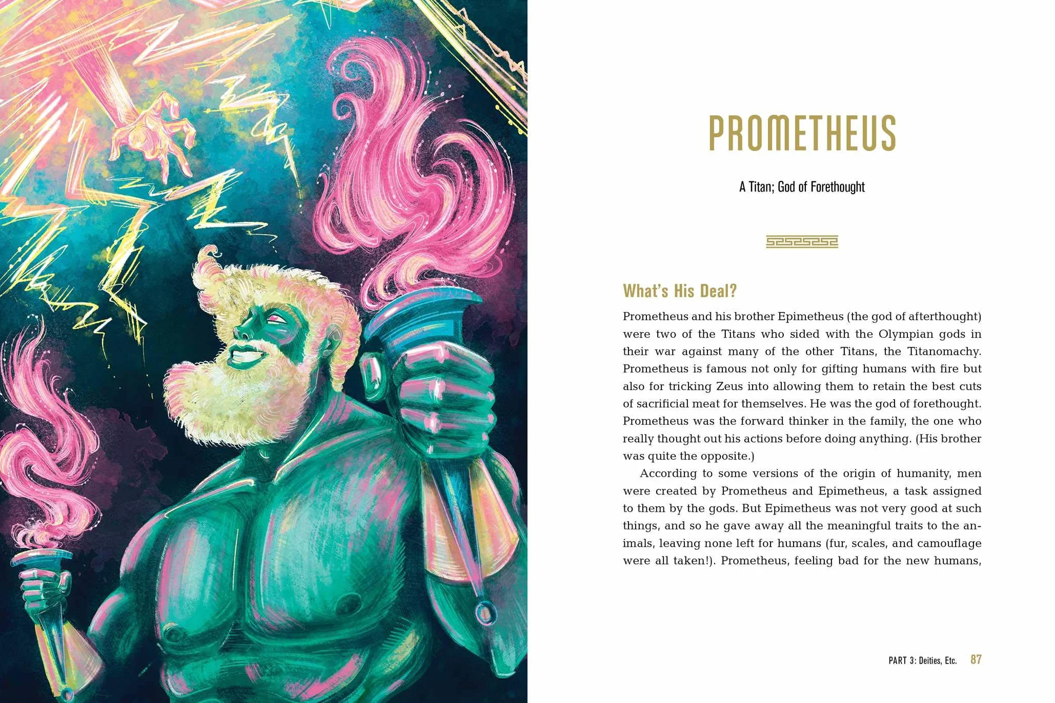 Greek Mythology: The Gods, Goddesses, and Heroes Handbook: From Aphrodite to Zeus, a Profile of Who's Who in Greek Mythology