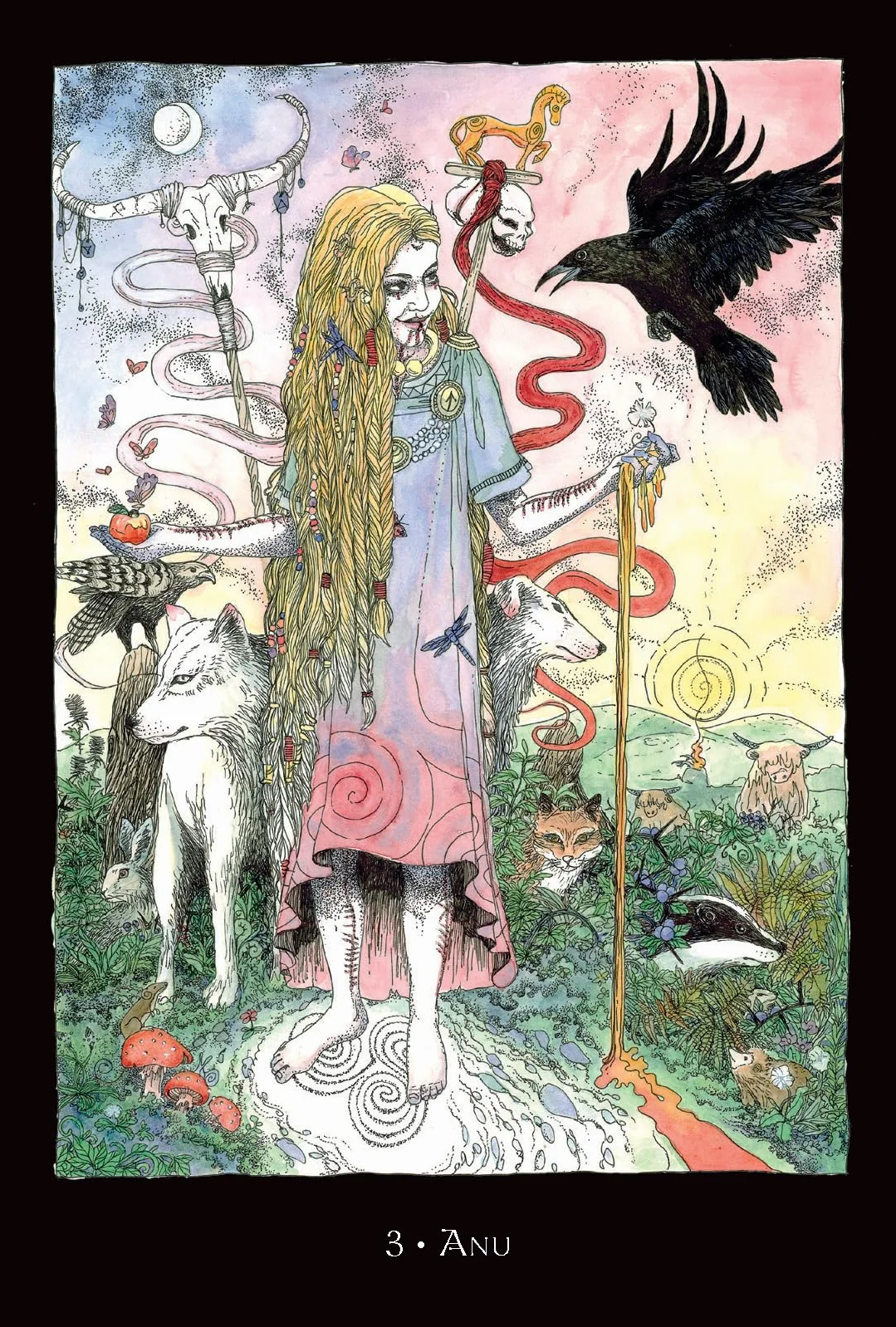 Call of the Morrigan Oracle: A 45-Card Deck & Guidebook