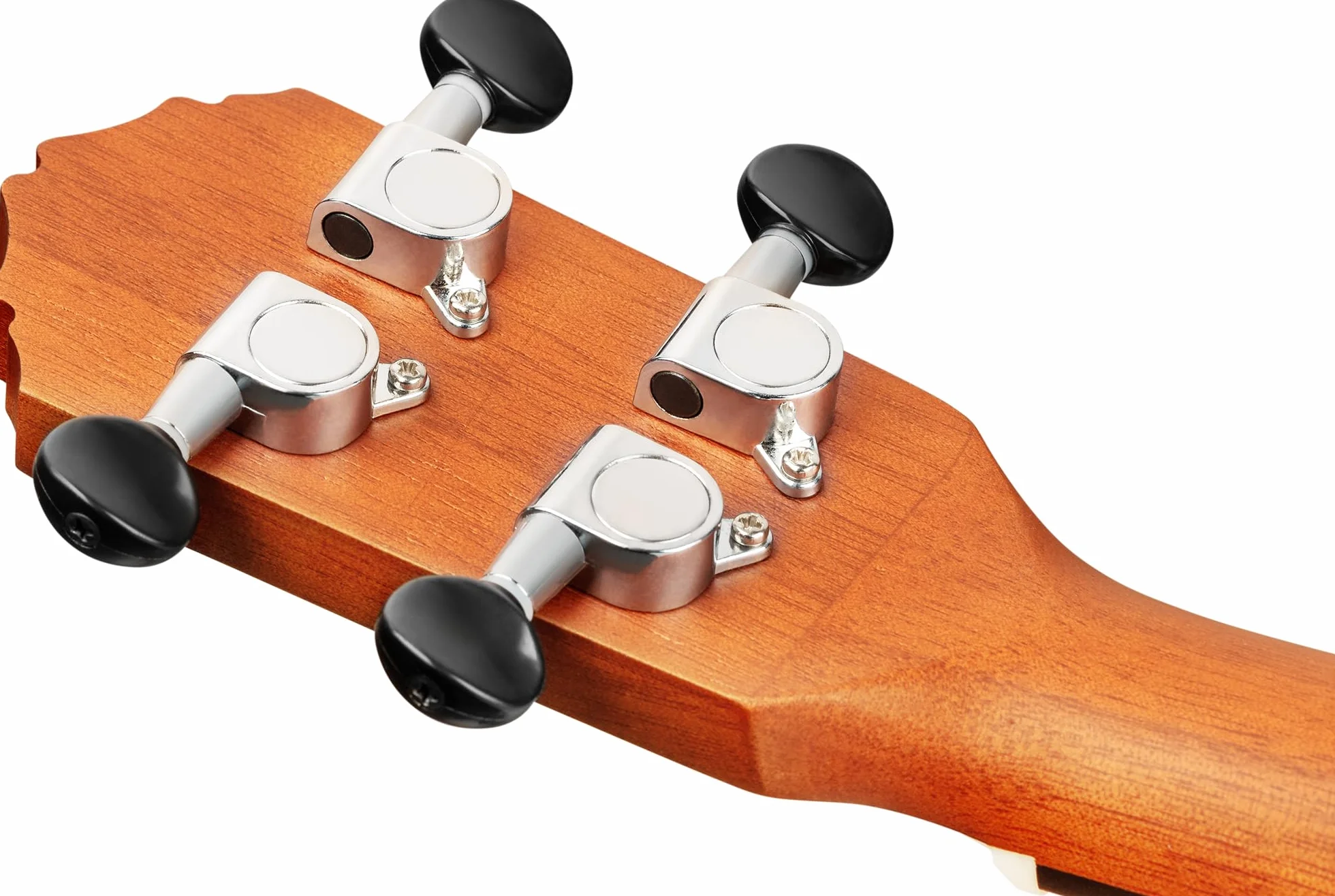 Ortega gitary RU5-TE Tenor ukulele z blatem świerkowym i korpusem Sapele w satynowym wykończeniu, 18 progów