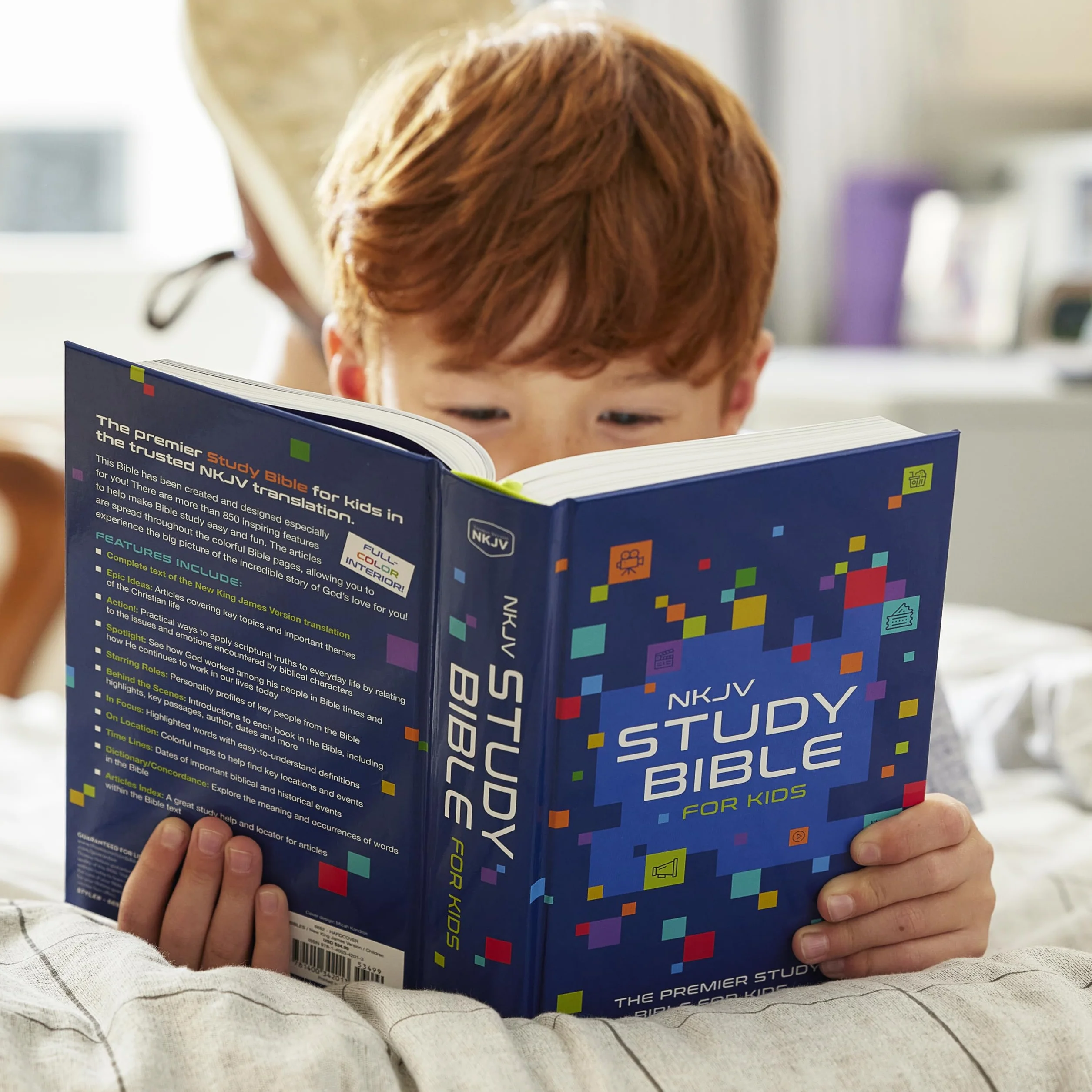 NKJV Study Bible for Kids, Hardcover: The Premier Study Bible for Kids: The Premier Study Bible for Children (Ages 7-12)