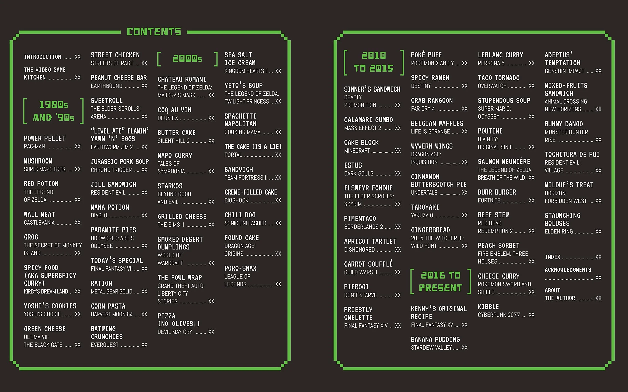 The Video Game Chef: 76 Iconic Foods from Pac-Man to Elden Ring