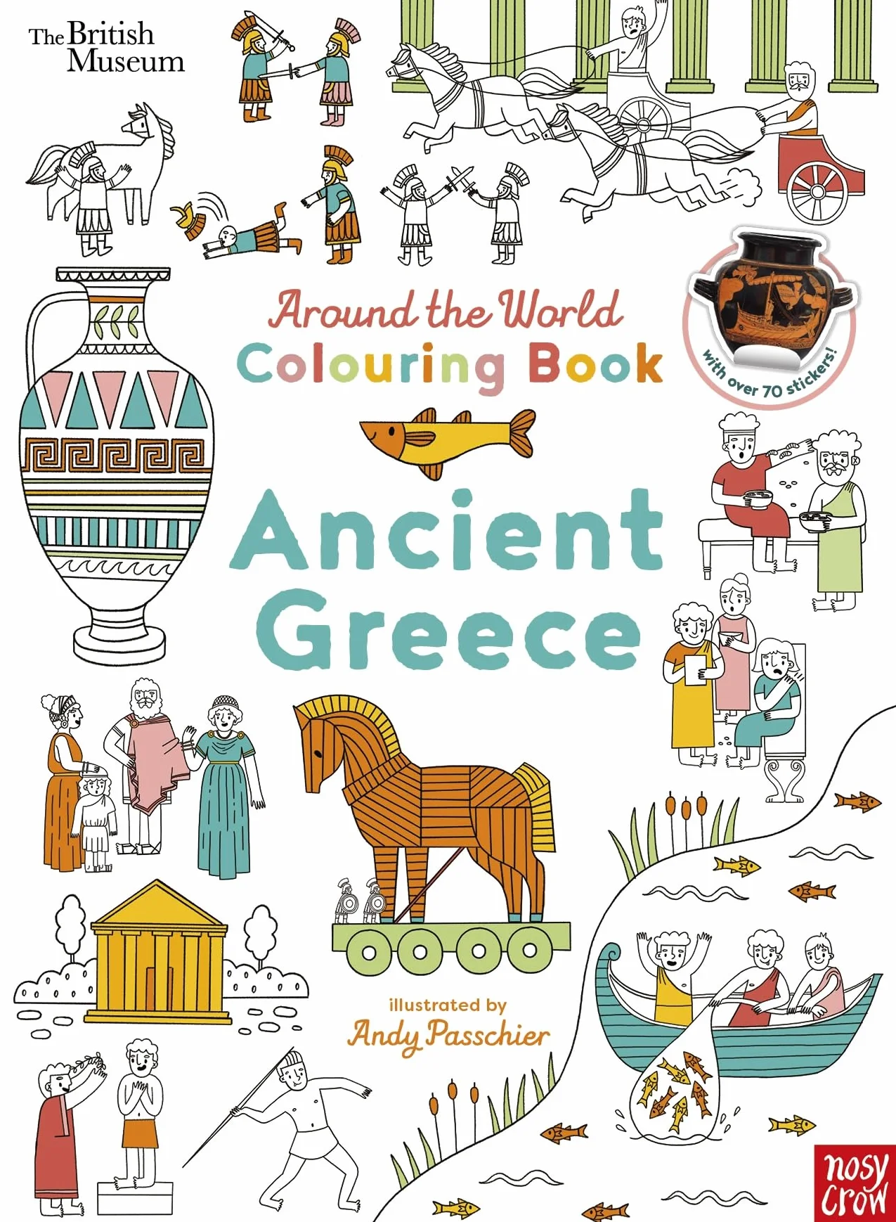 British Museum: Around the World Colouring: Ancient Greece