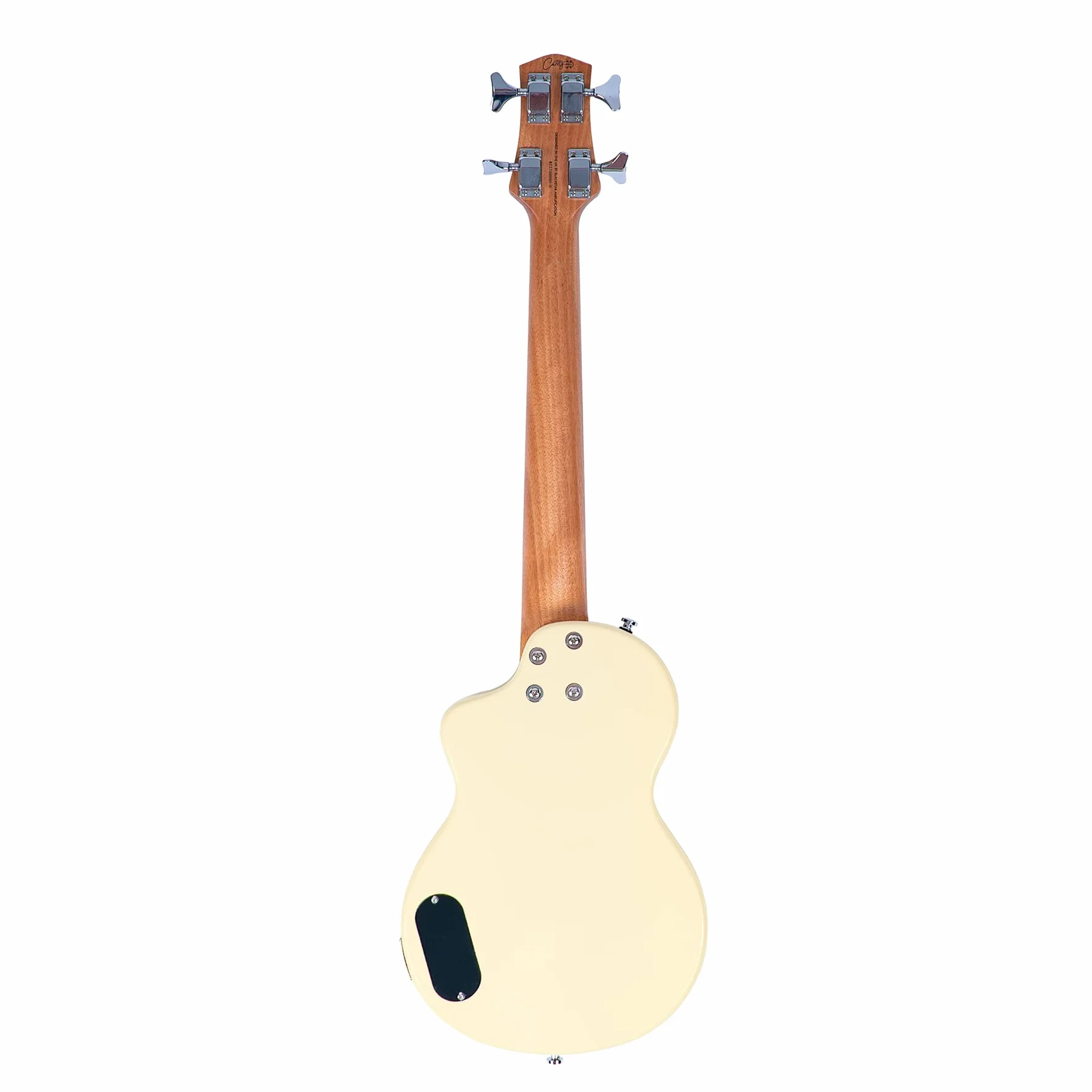 Carry-on Blackstar Mini elektryczna gitara basowa vintage biała idealna dla dzieci i dorosłych, początkujących i podróży