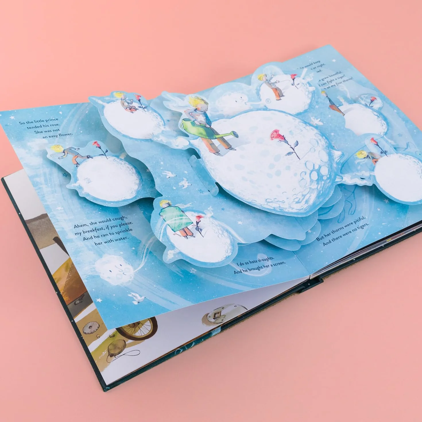 The Little Prince: The beloved classic children’s fable, adapted as a illustrated pop-up book for a new generation of young readers.