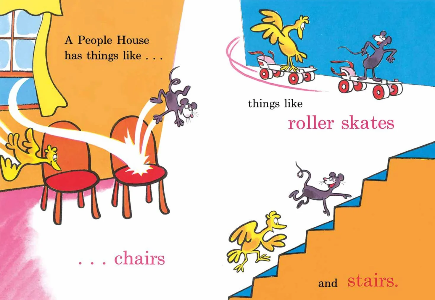 In a People House: Join Dr. Seuss in this brilliant classic illustrated kid’s book to learn about everyday things!