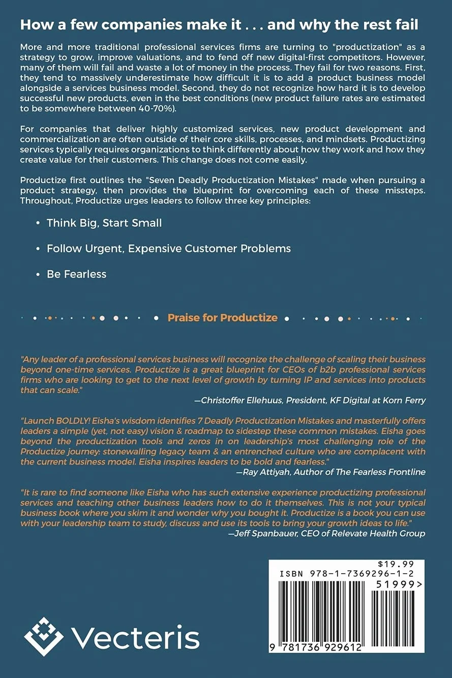 Productize: The Ultimate Guide to Turning Professional Services into Scalable Products
