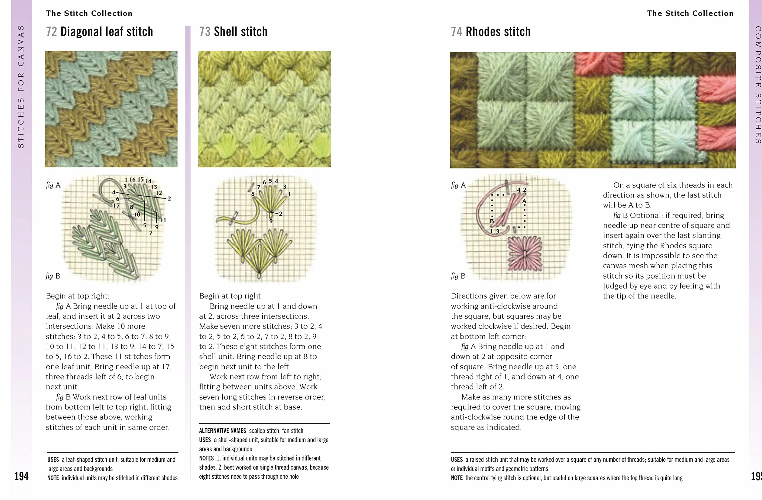 The Embroidery Stitch Bible: Over 200 Stitches Photographed with Easy-To-Follow Charts