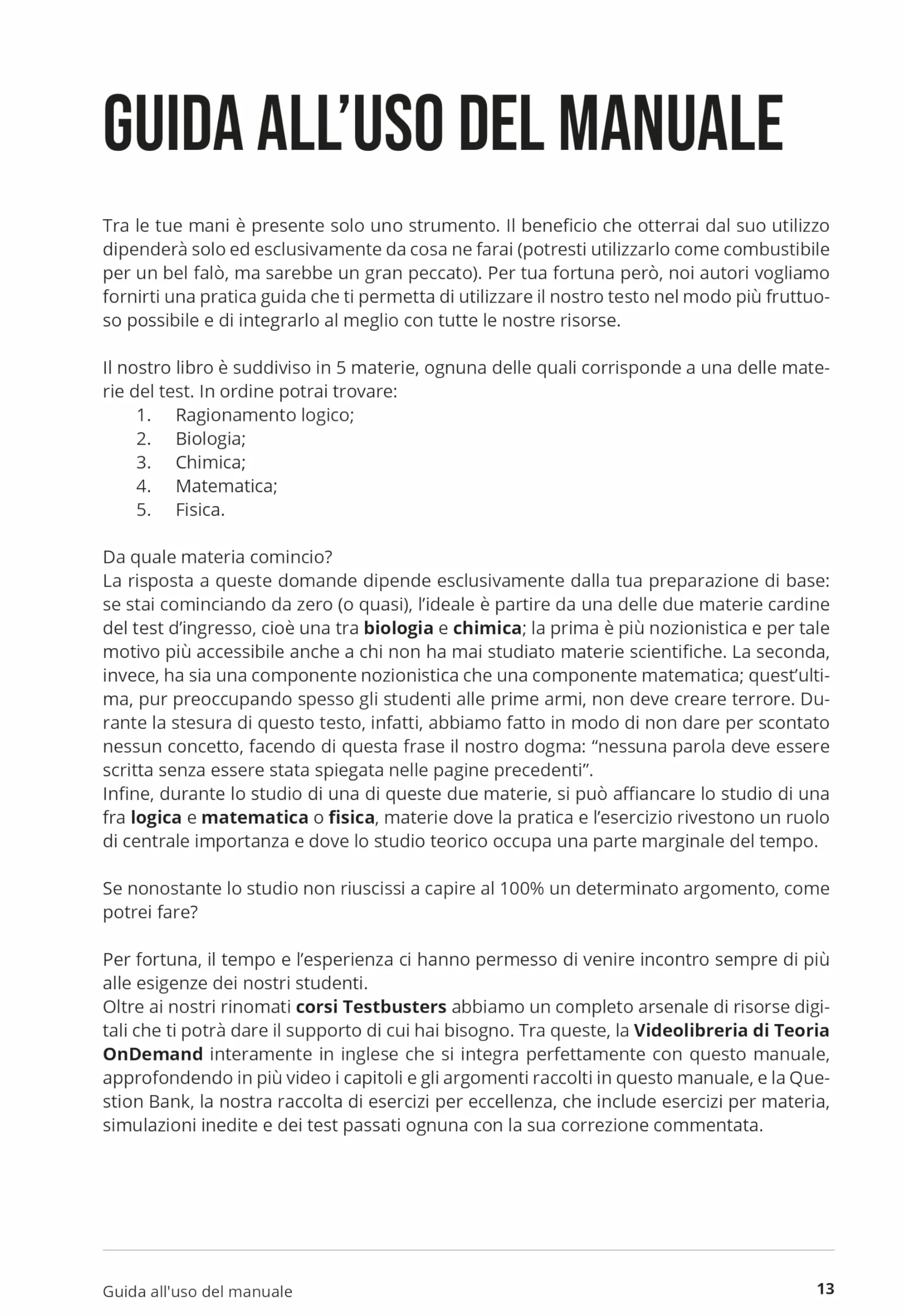 Testbusters Test di medicina in inglese IMAT. Essential theory. Manuale di teoria completo per il test IMAT