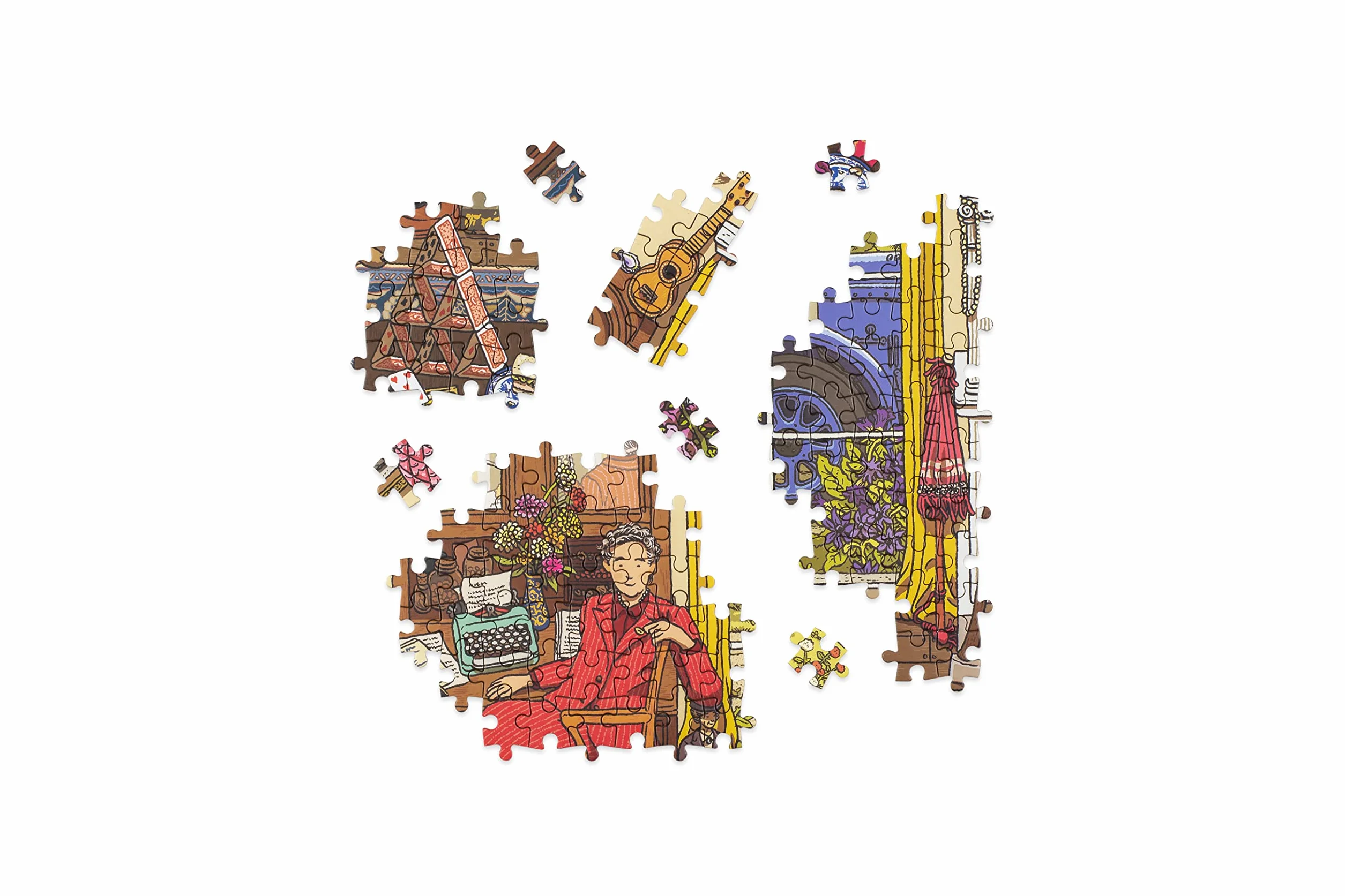 The World of Agatha Christie 1000-piece Jigsaw Puzzle /anglais: 1000-Piece Jigsaw with 90 Clues to Spot