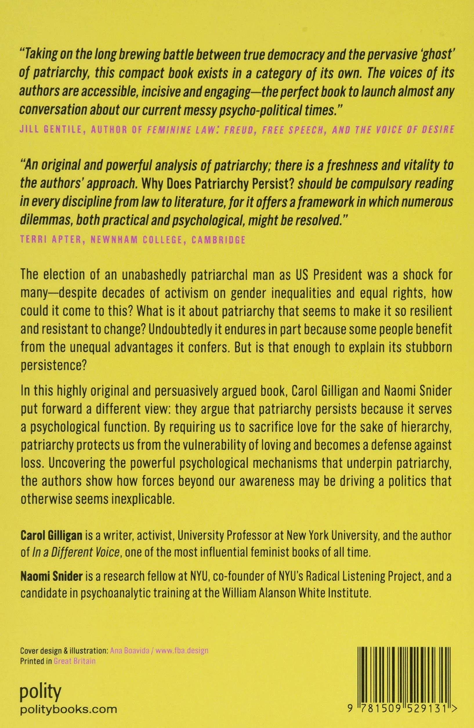 Why Does Patriarchy Persist?