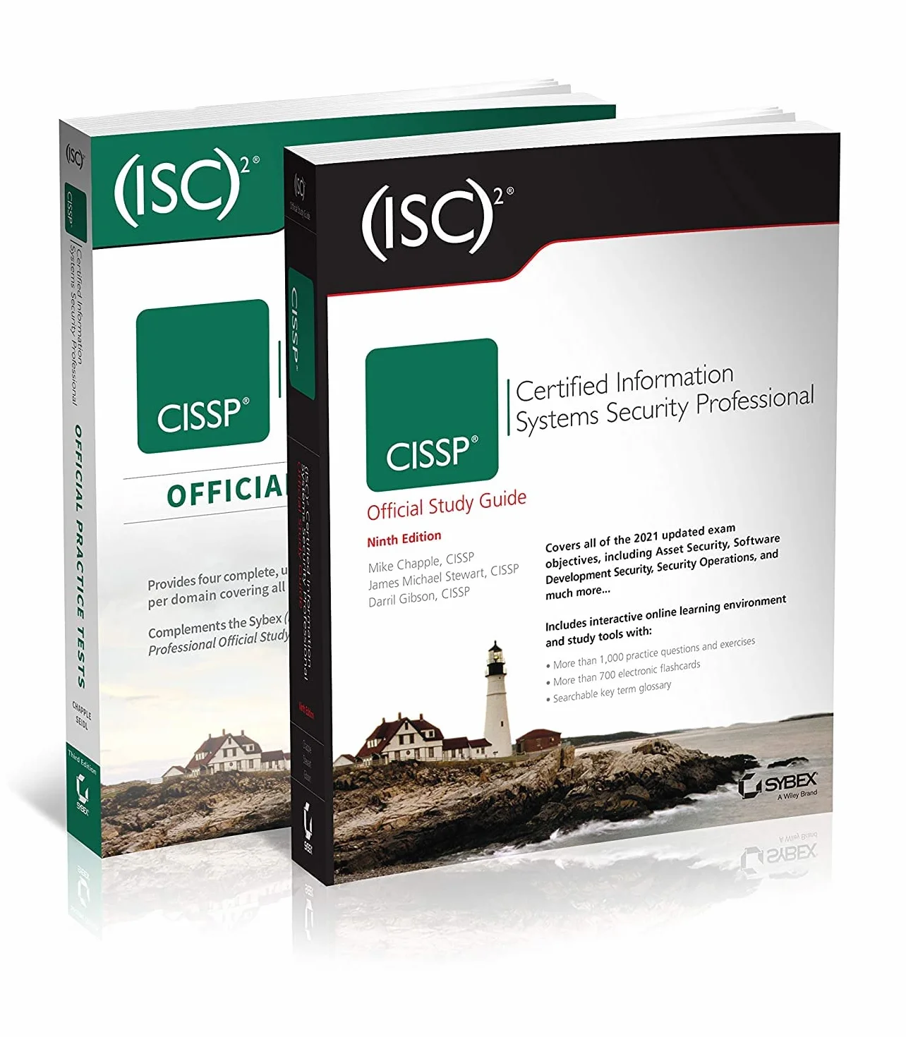 (ISC)2 CISSP Certified Information Systems Security Professional Official Study Guide & Practice Tests Bundle