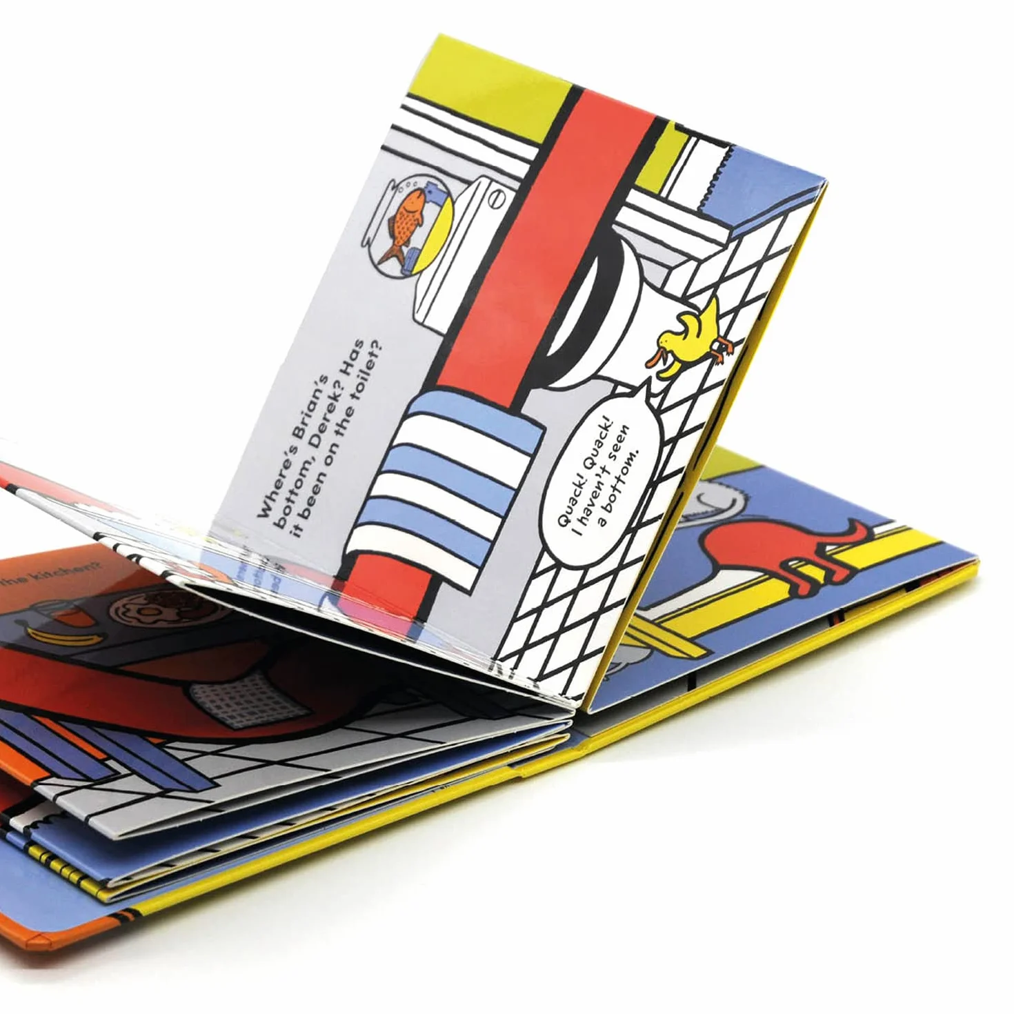Where's Brian's Bottom?: A funny illustrated novelty book perfect for children aged 2 and up