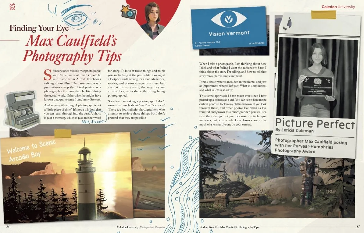 Life Is Strange: Welcome to Caledon University