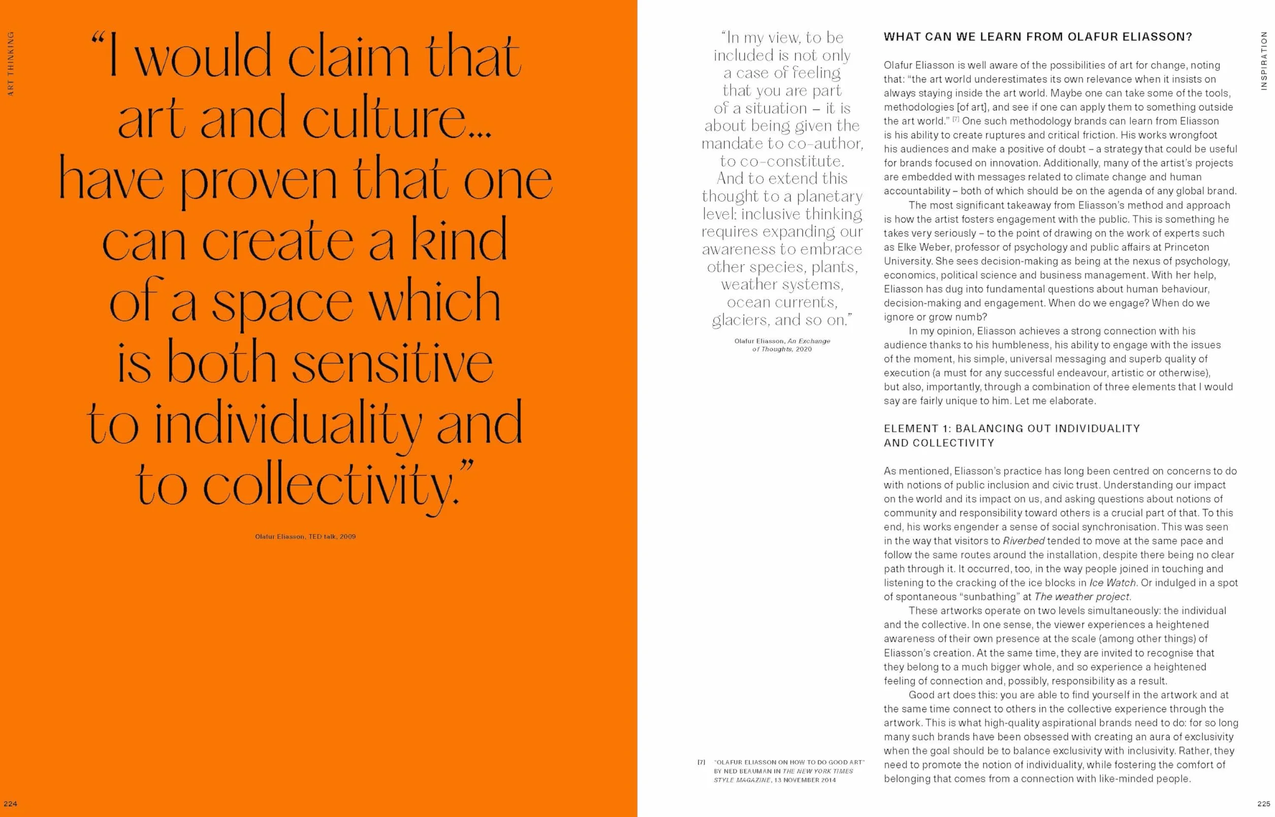 Art Thinking /anglais: Art, Meaning and Brand Leadership