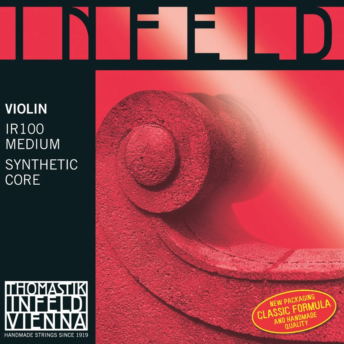 Thomastik Saiten für Violine Infeld Hybridkern Satz rot 4/4 Medium