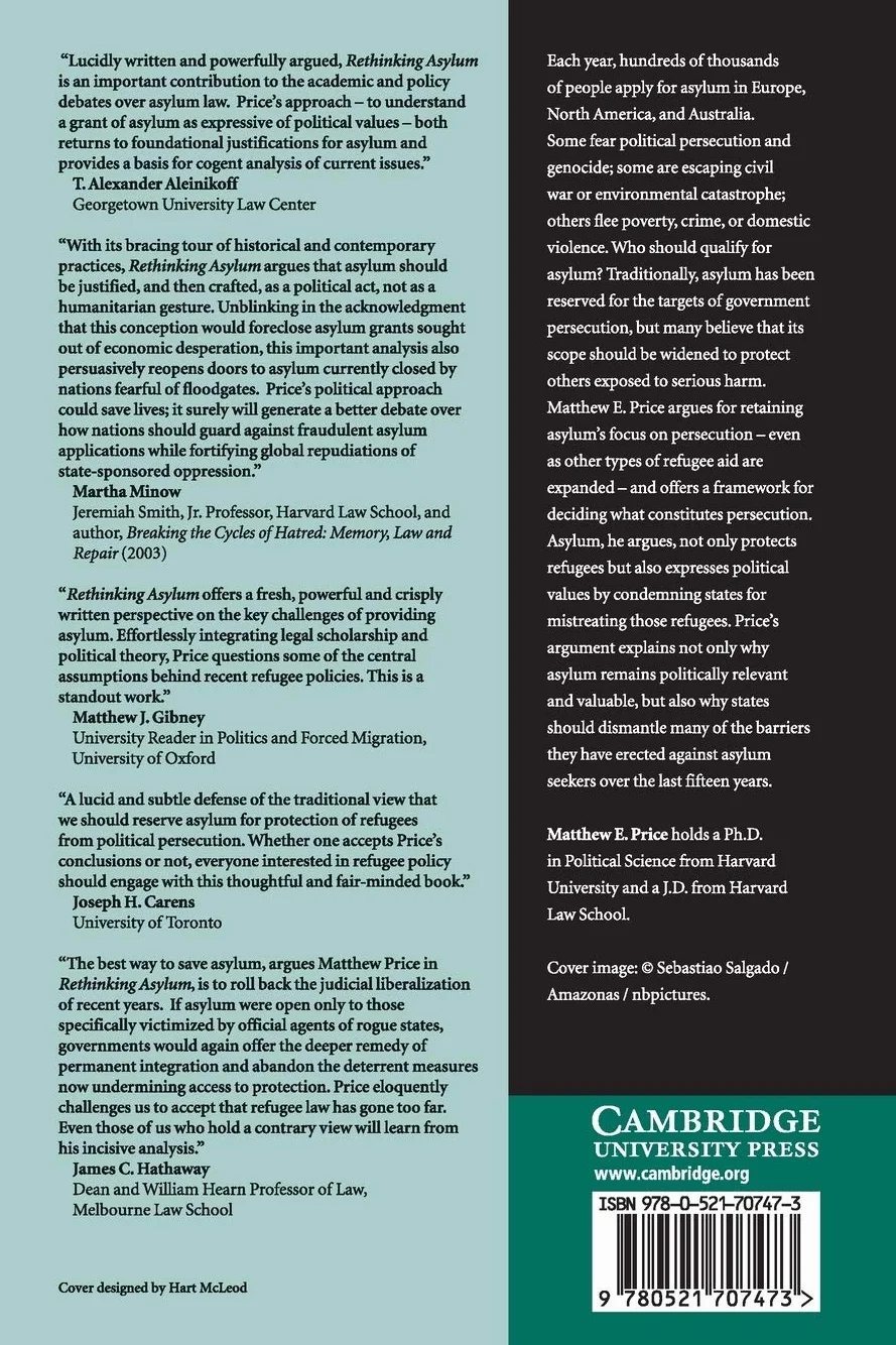 Rethinking Asylum: History, Purpose, and Limits