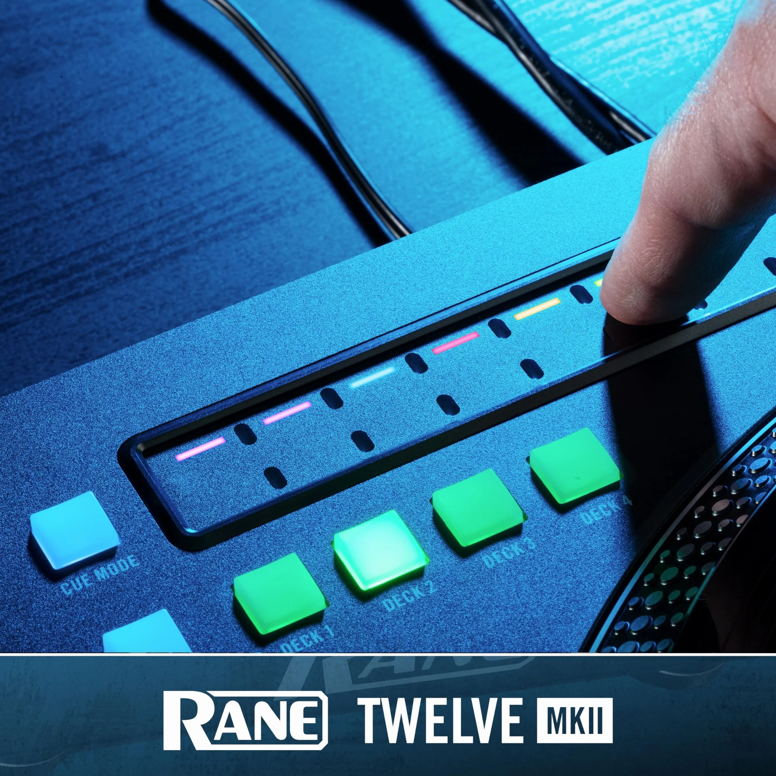 RANE TWELVE MKII - Kontroler MIDI Dla DJ-ów z Napędzanym Talerzem ze Sterowaniem USB MIDI i DVS do Traktora, Virtual DJ i Serato DJ