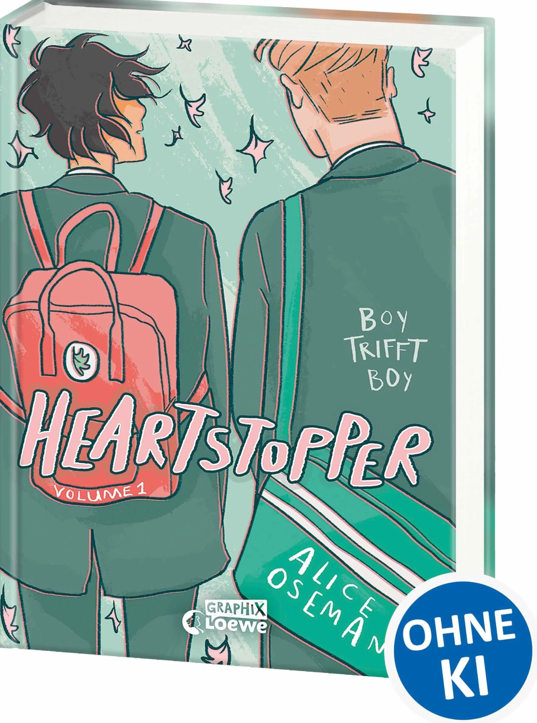 Heartstopper Volume 1 (deutsche Hardcover-Ausgabe): Boy trifft Boy - Das Buch zum Netflix Serien-Hit - Entdecke die schönste Liebesgeschichte des Jahres - ausgezeichnet mit dem Lesekompass 2023