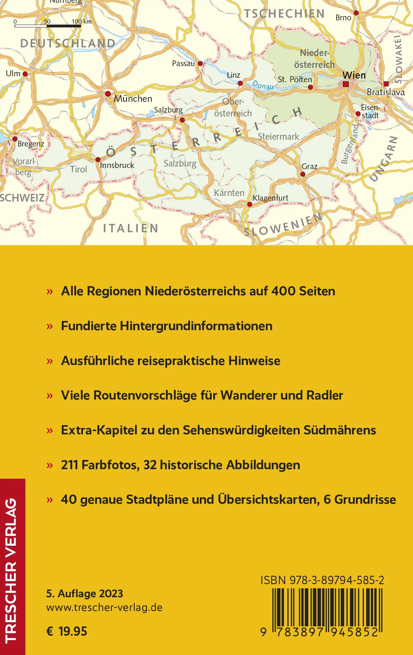TRESCHER Reiseführer Niederösterreich: Wachau, Waldviertel, Weinviertel, Mostviertel, Wienerwald und Wiener Alpen