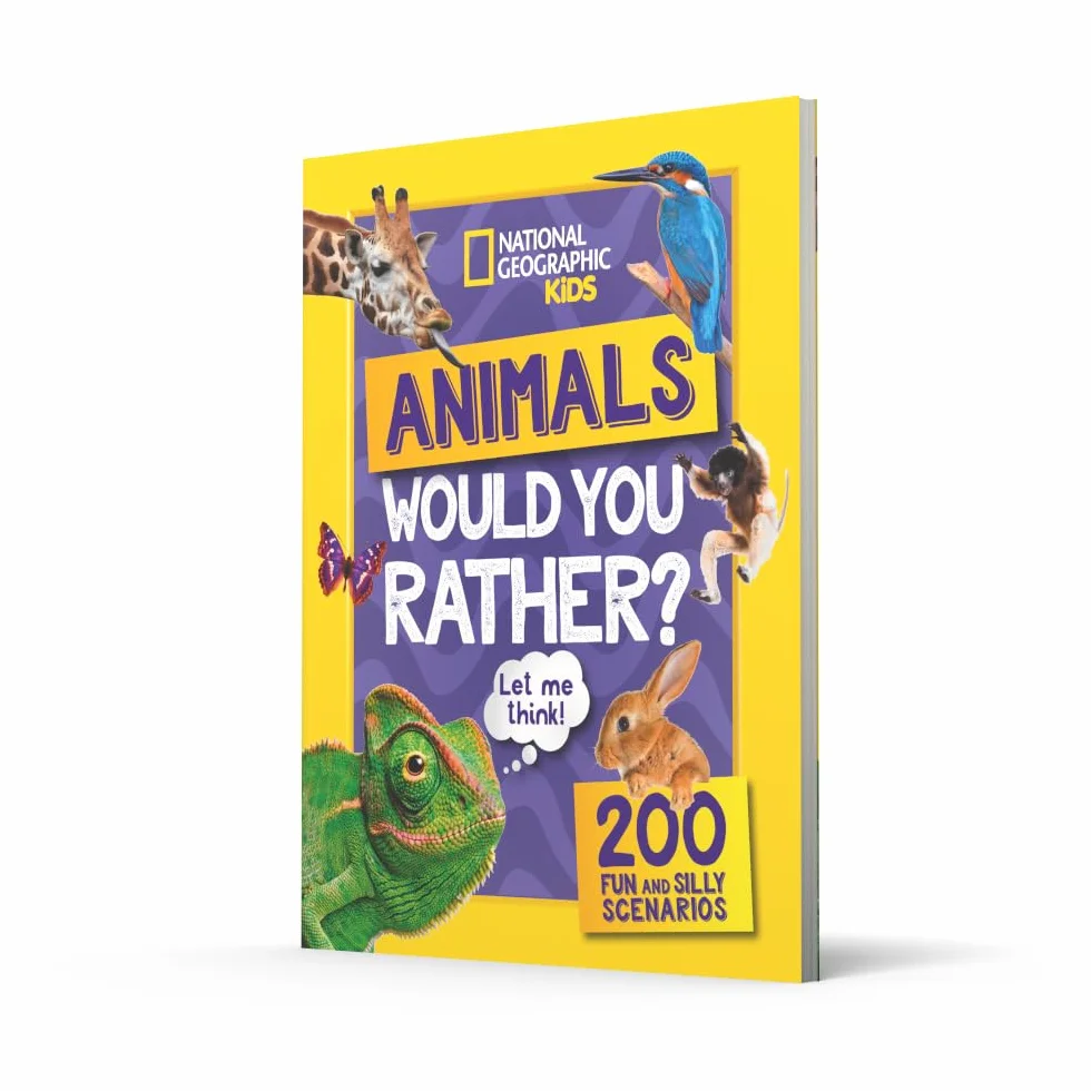 Would you rather? Animals: A fun-filled family game book